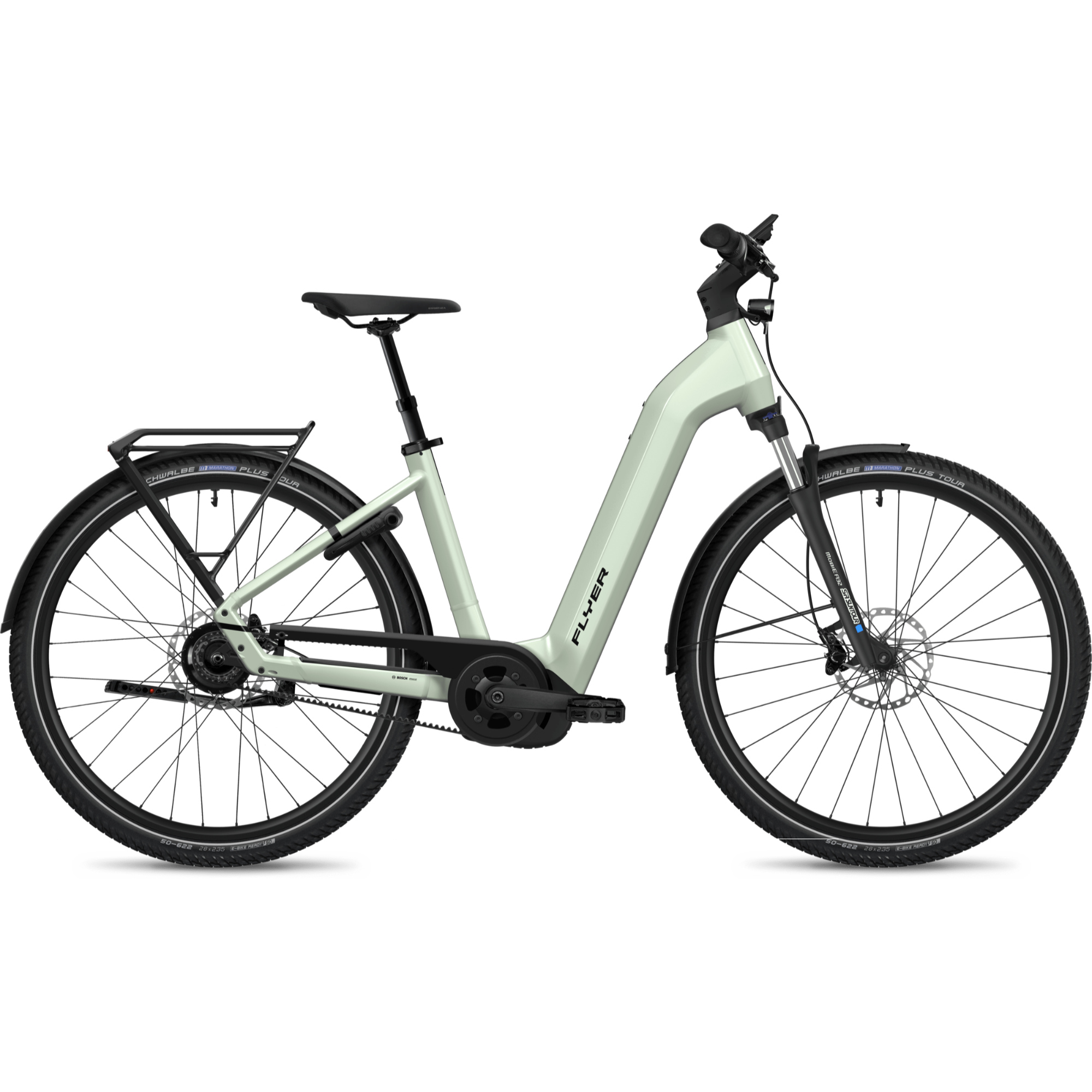 Flyer Gotour 5.43 CX E-Bike ATB Tiefeinsteiger 29" grün