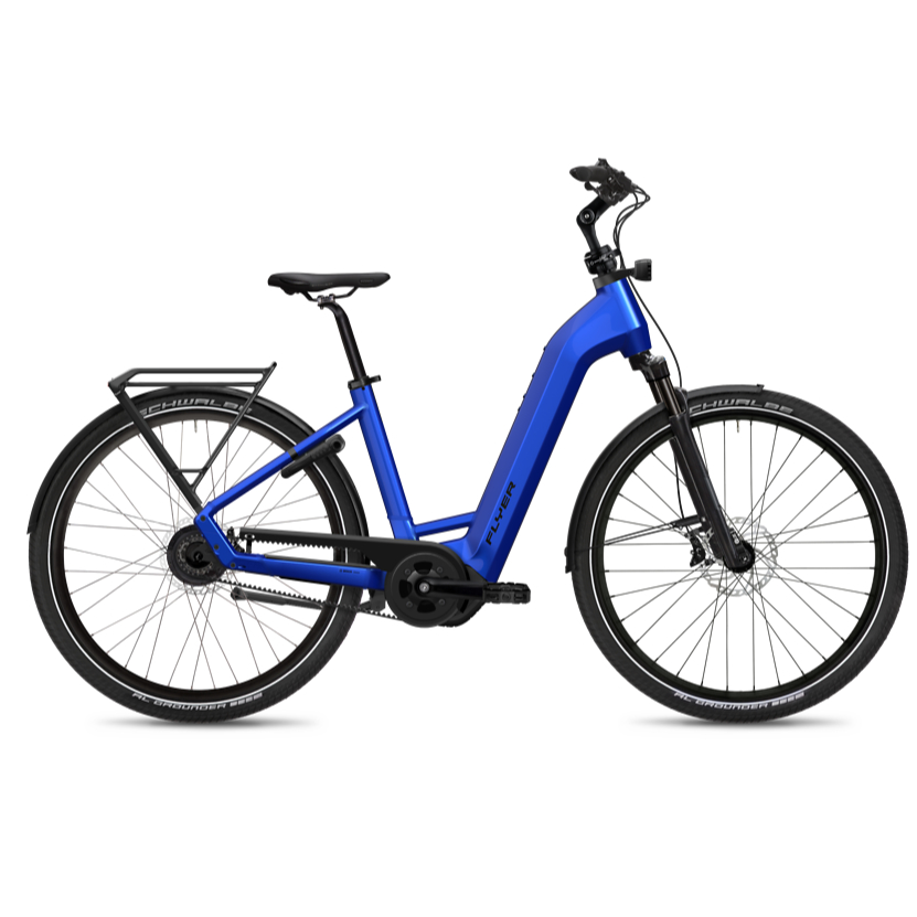 Flyer Gotour 5.43 E-Bike Cityrad Tiefeinsteiger 29" blau