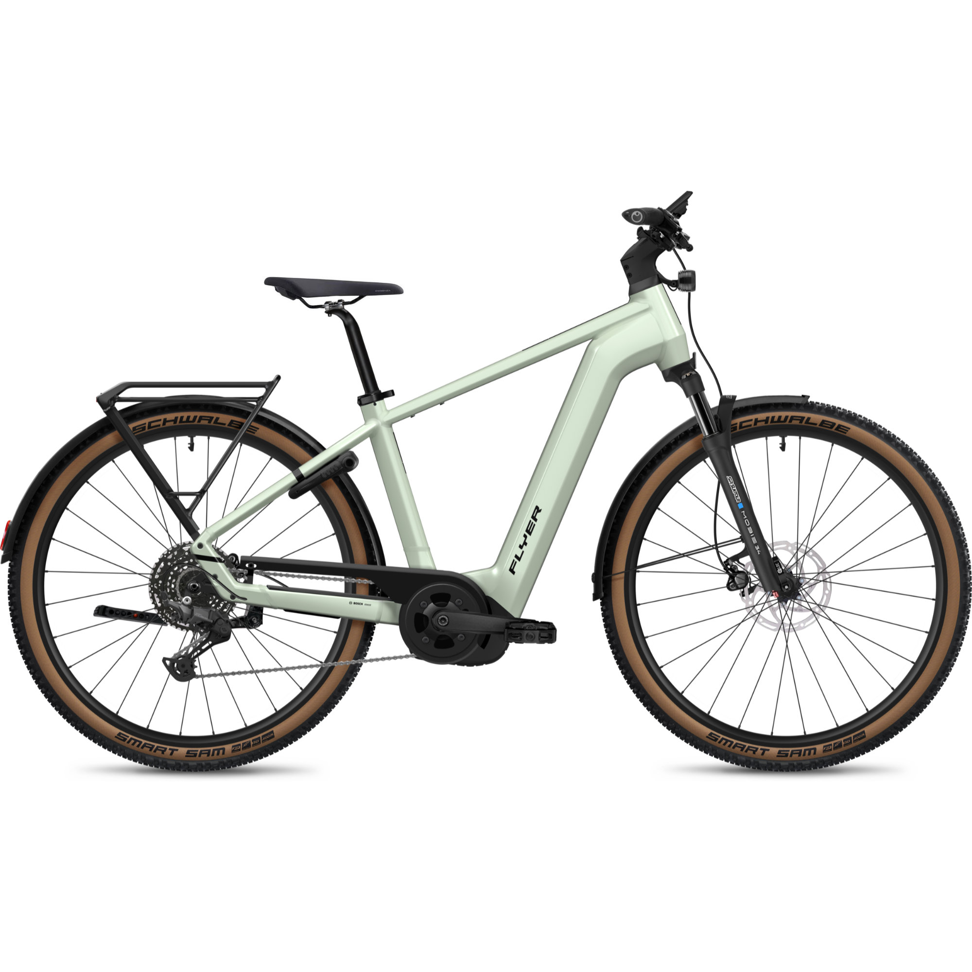 Flyer Gotour 5.12 CX E-Bike Trekkingrad Herren 29" grün