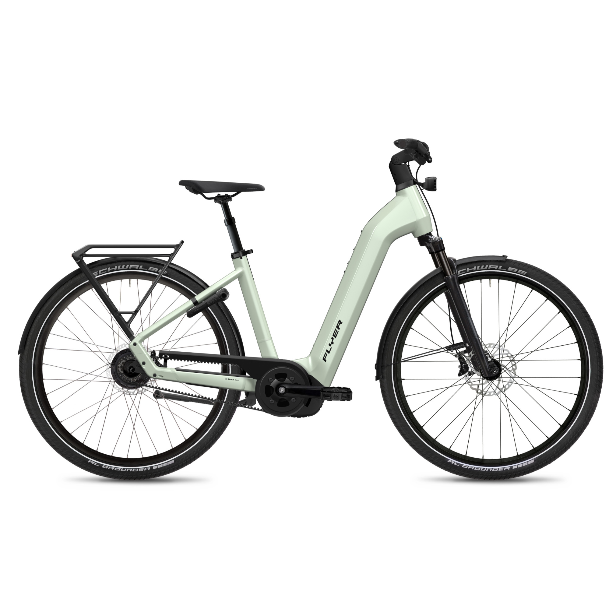 Flyer Gotour 7.23 NL E-Bike Trekkingrad Tiefeinsteiger 29" grün