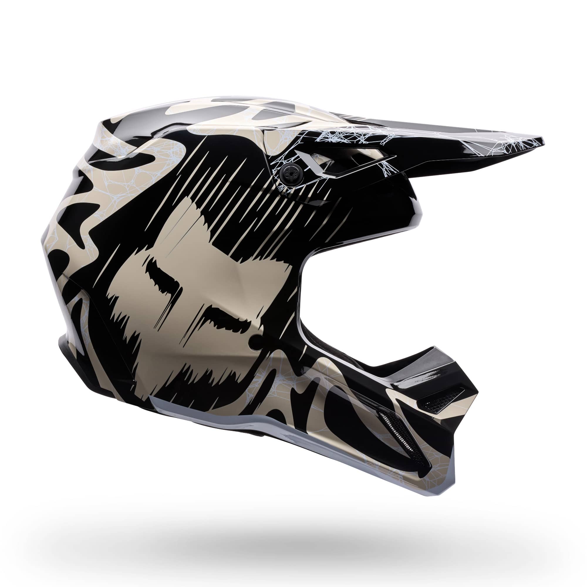 Fox V1 Diffuse Motocross Helm