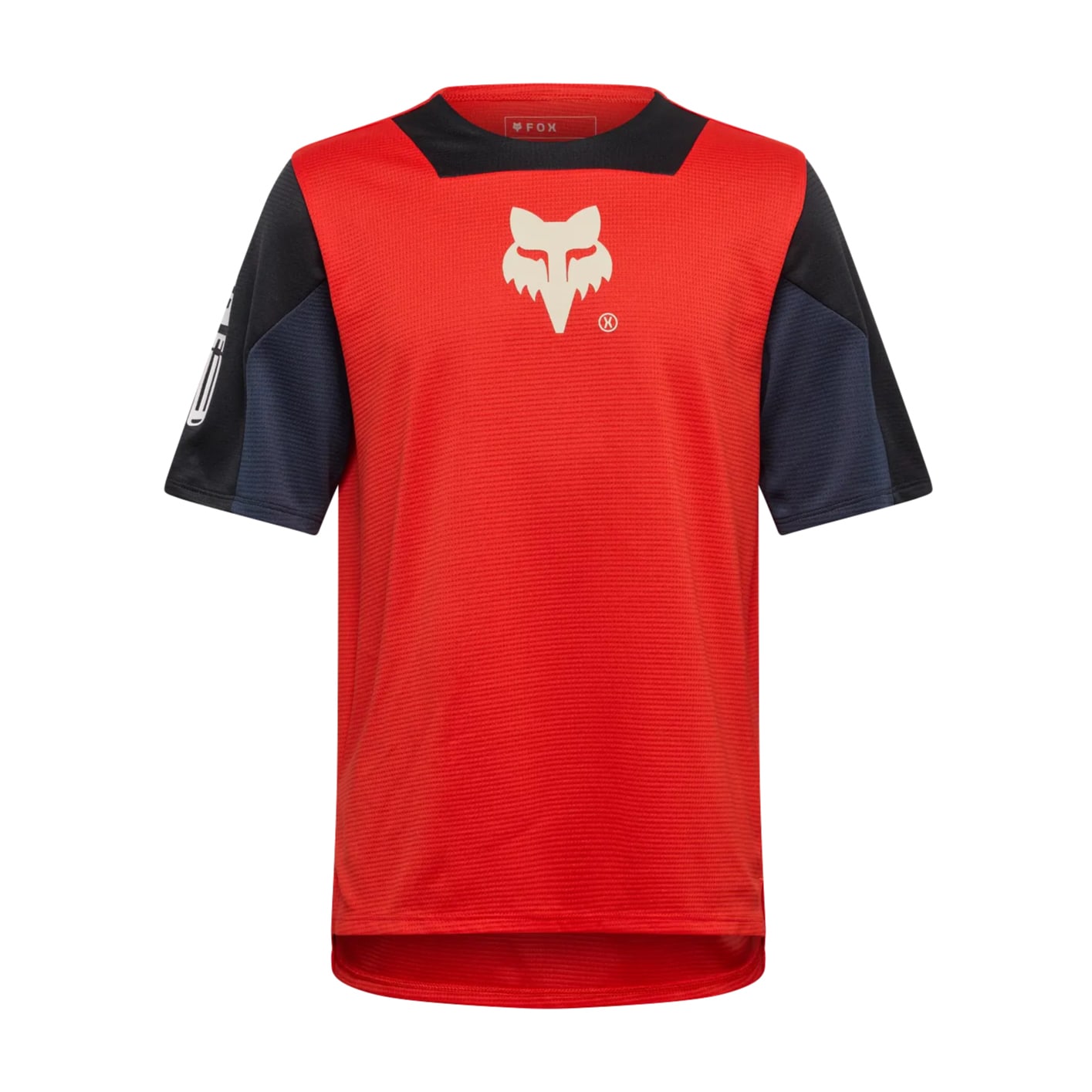 Fox Youth Defend Elevated Radtrikot Kinder rot