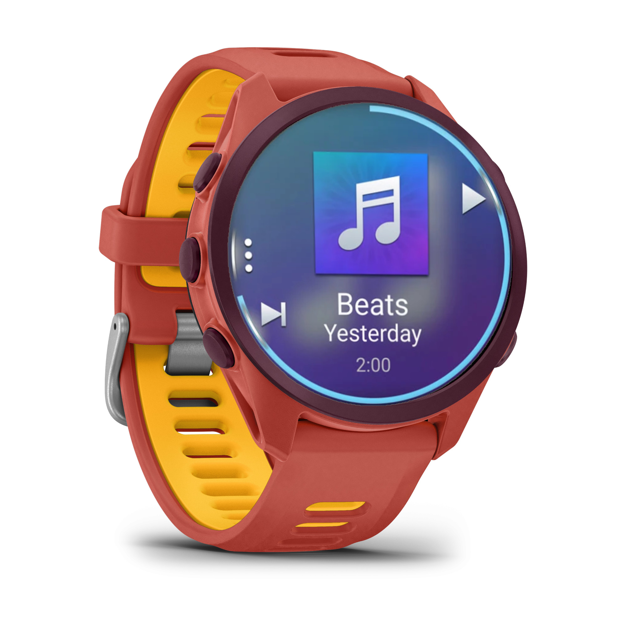 Garmin Forerunner 170 Music Smartwatch rot/gelb