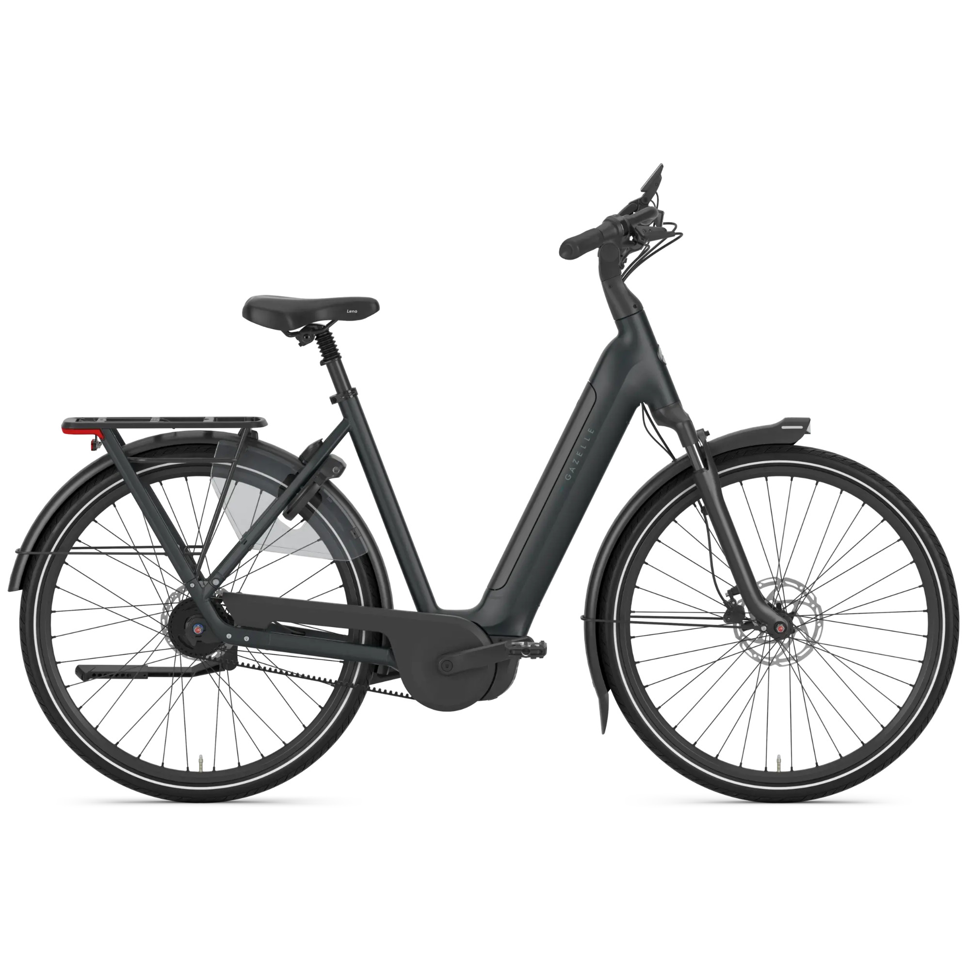 Gazelle Arroyo C5+ Elite RT Belt Komfort E-Bike City Bike Tiefeinsteiger 28" grau