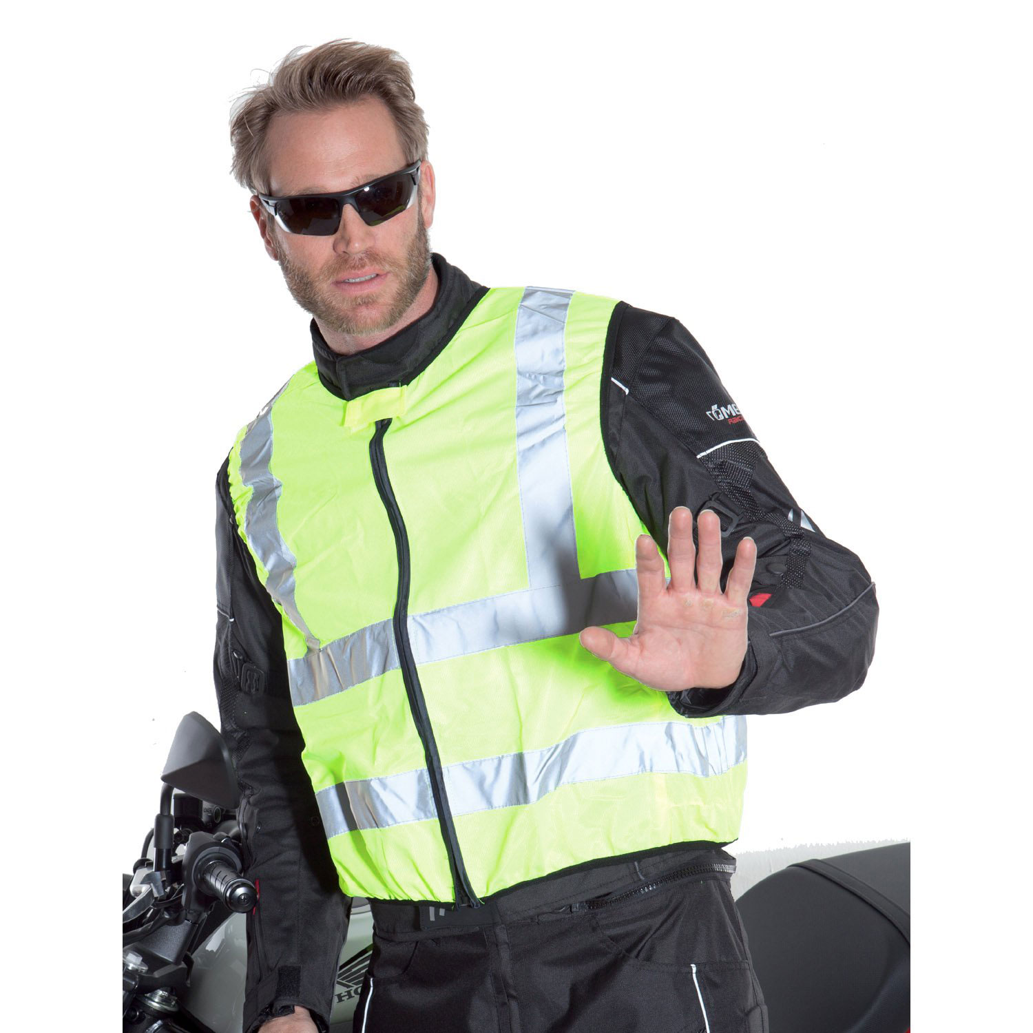 Global Motorrad-Warnweste