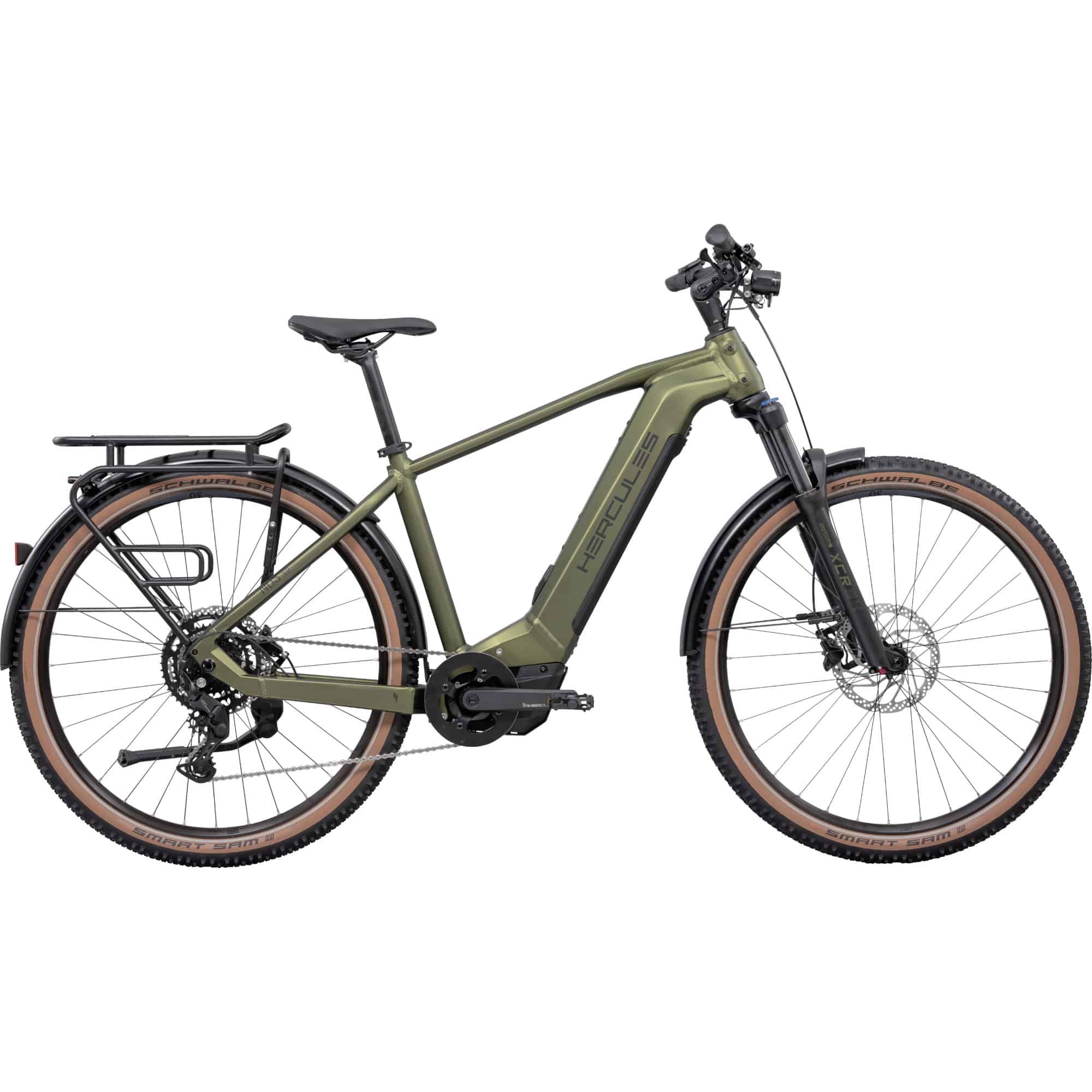 Hercules NOS SUV 3.2 E-Bike Trekkingrad Herren 29" grün