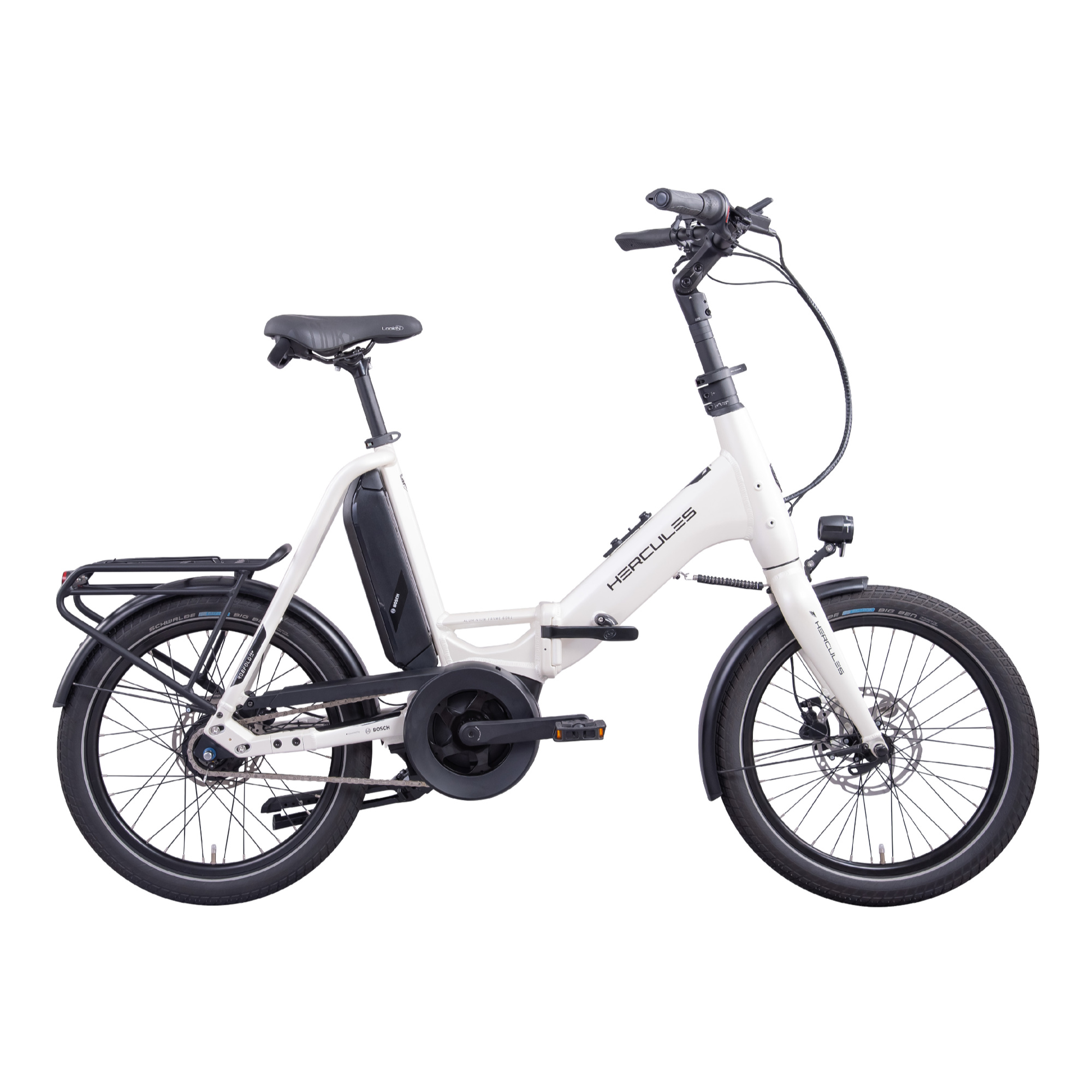 Hercules Rob Fold R8+ E-Bike Faltrad 20" weiß