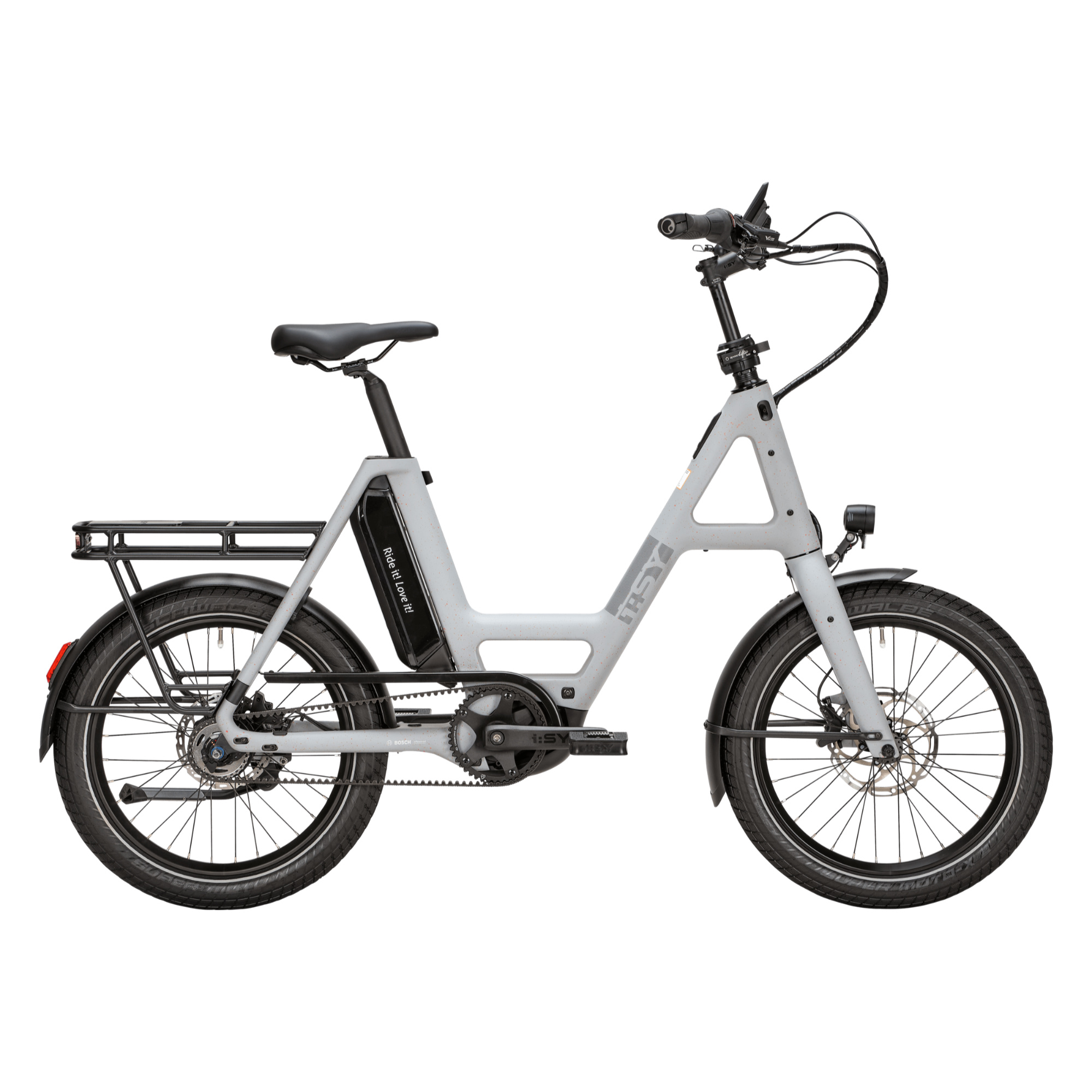 i:SY Skyfly E5 ZR RT PX E-Bike Kompaktrad 20" grau