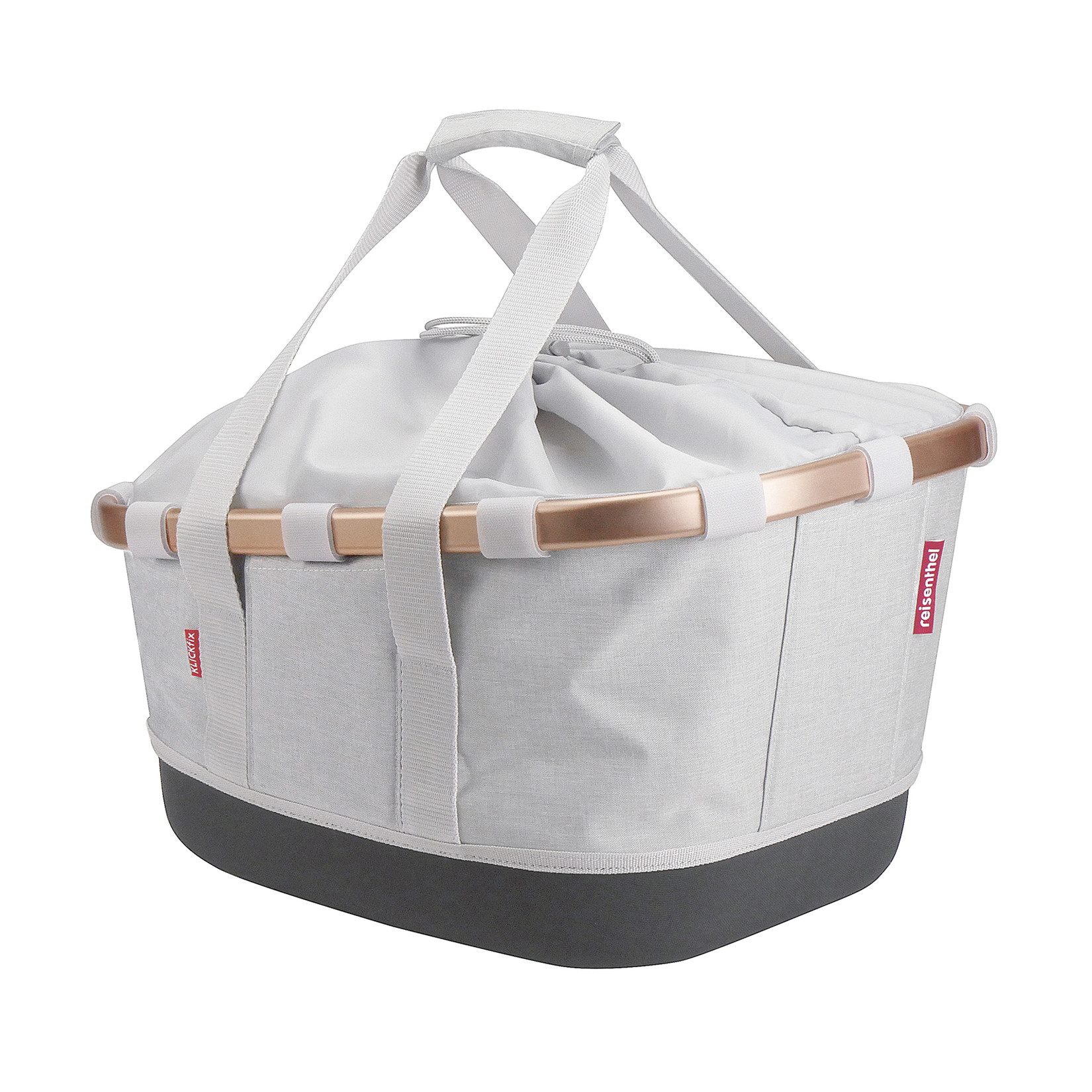 reisenthel Bikebasket GT Fahrradkorb mit KLICKfix Uniklip 2 grau