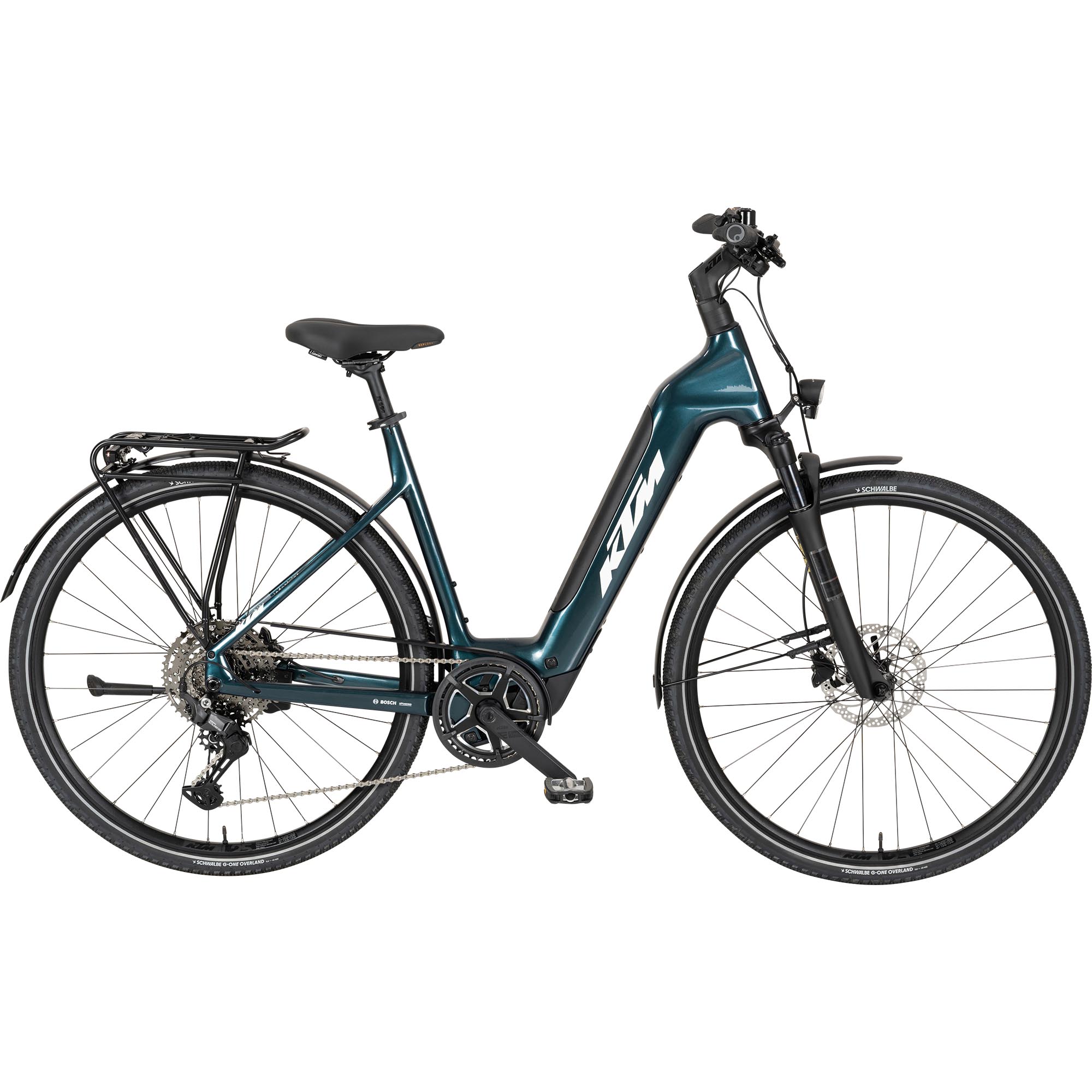 KTM Macina SX Carbon Lite E-Bike Trekkingrad Tiefeinsteiger 28" grün