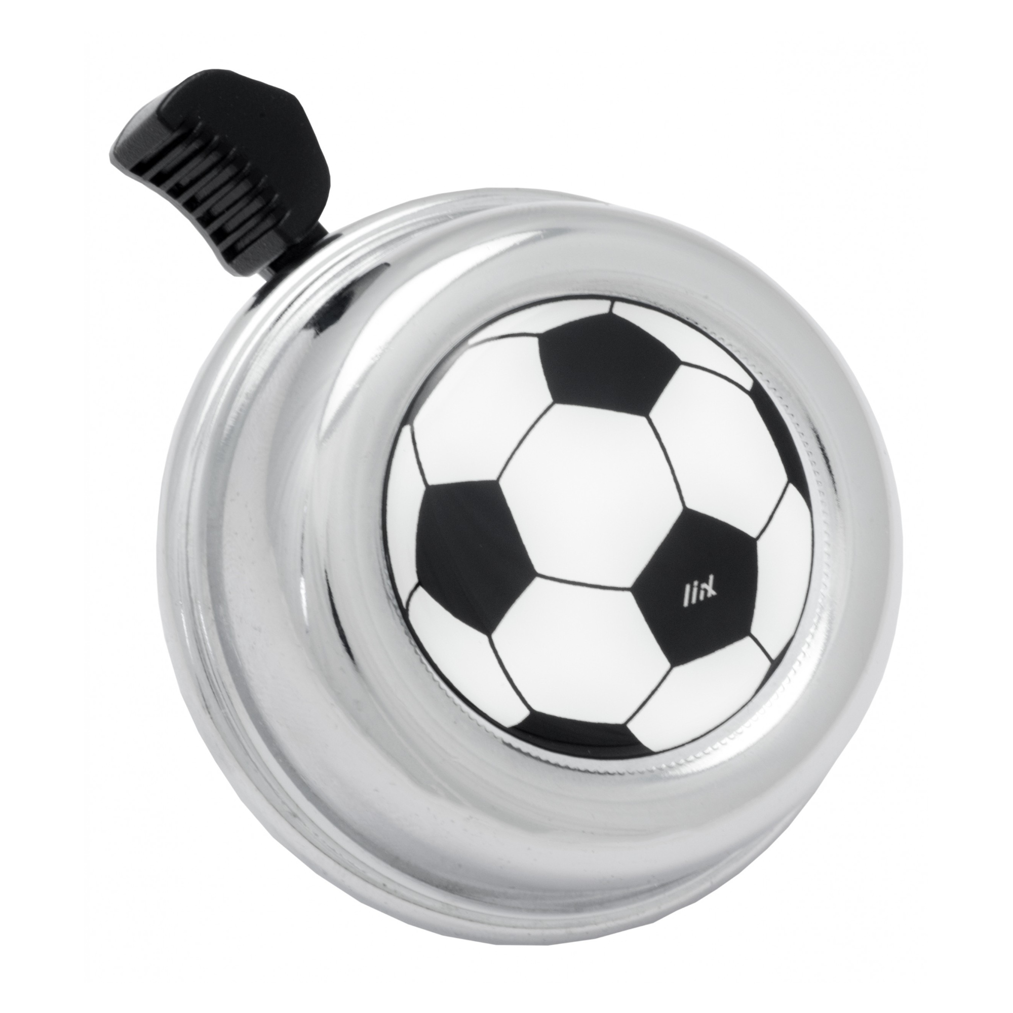 Liix Colour Bell Fahrradklingel Soccerball Chrome