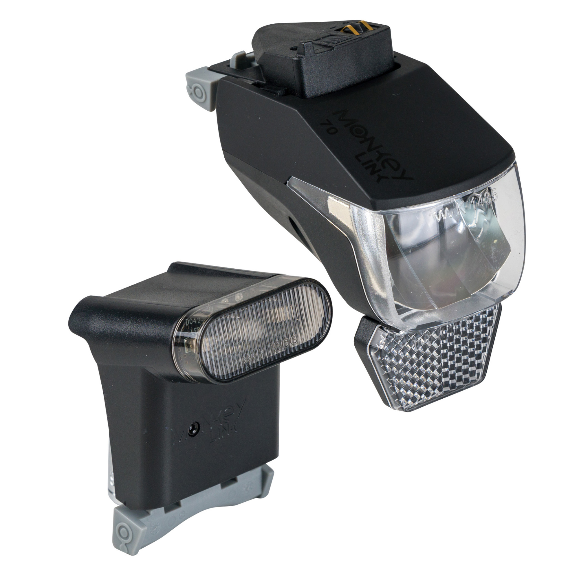 MonkeyLink ML-Light 70 Lux Connect Sport Beleuchtungs-Set für E-Bikes