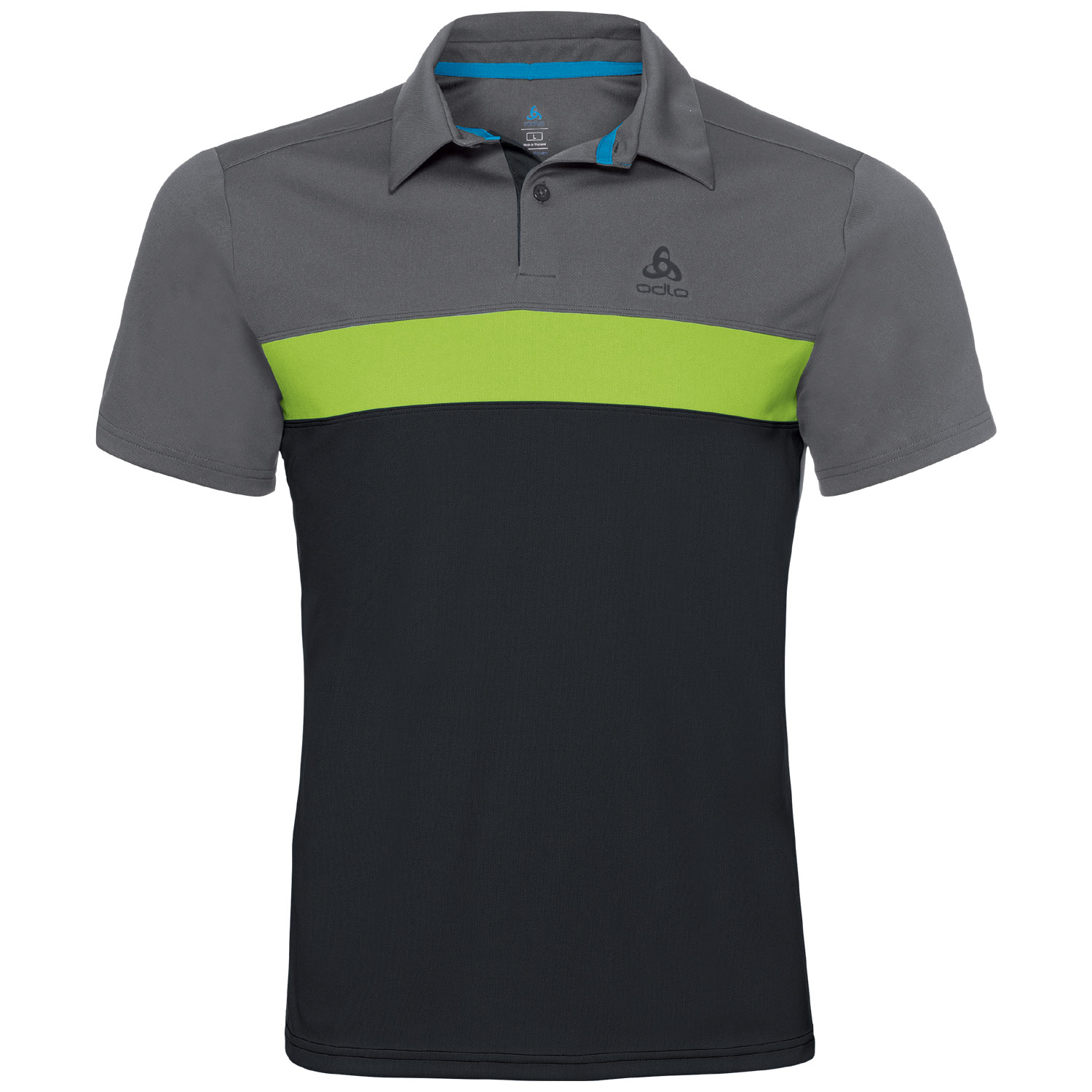 Odlo Herren Nikko Logo T-Shirt – Funktionsshirt, Kurzarm, Für Outdoor & Sport