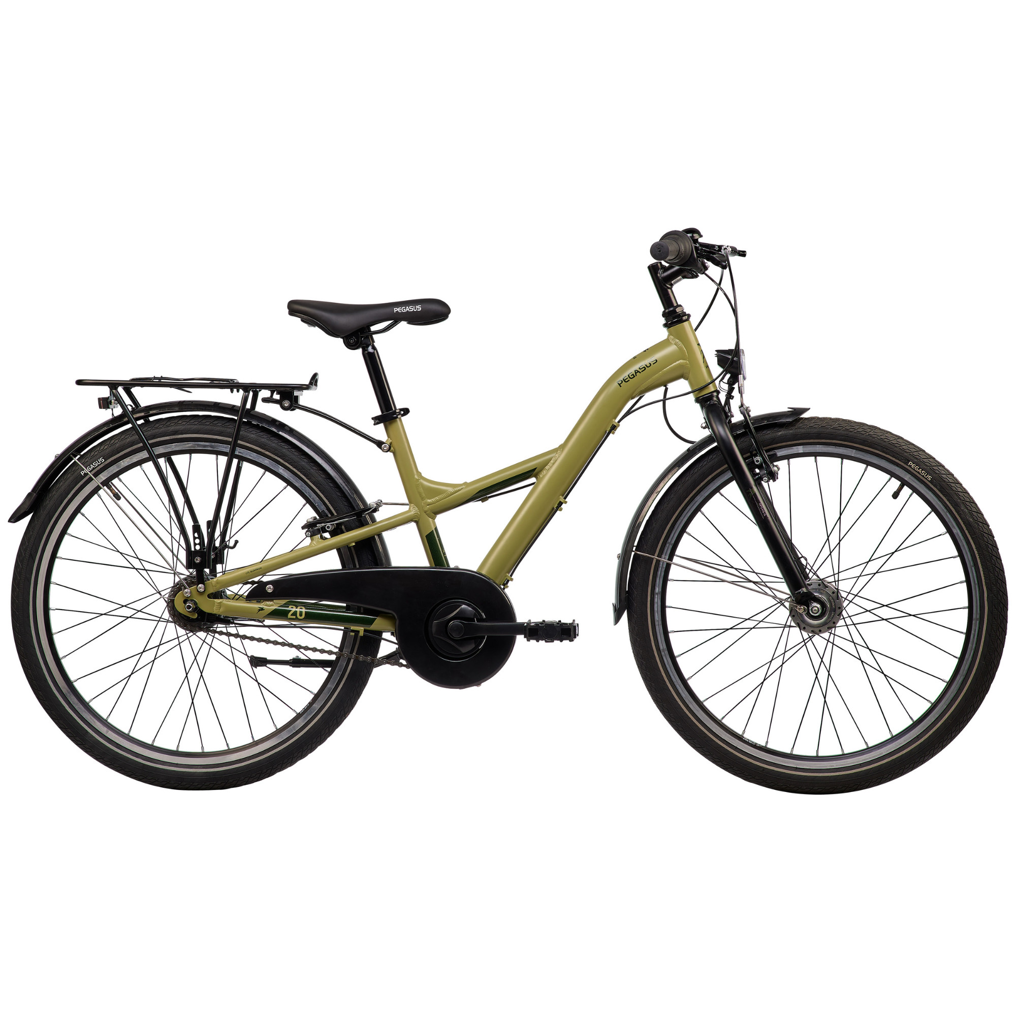 Pegasus Arcona 7 Alu Kinderfahrrad 20" grün