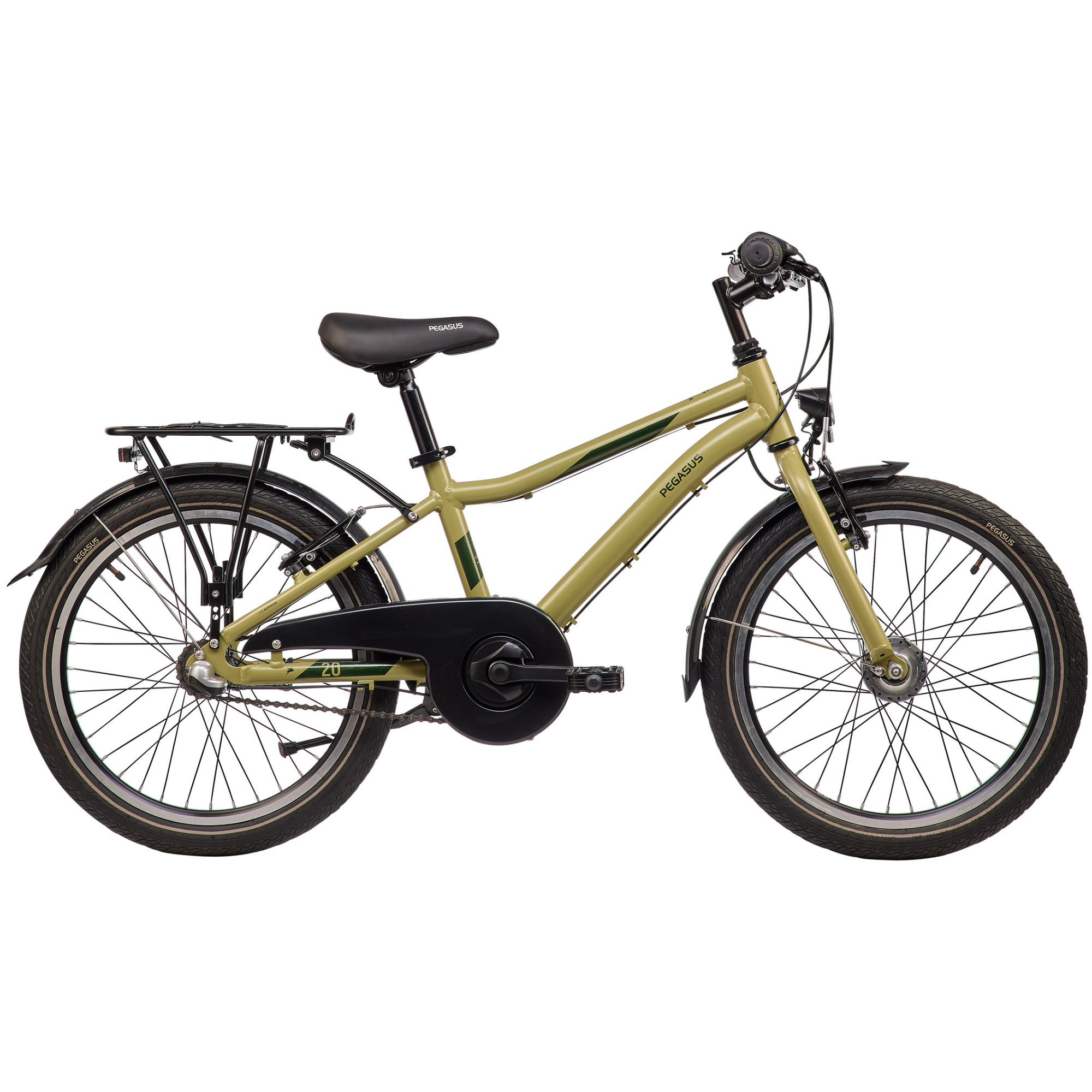 Pegasus Arcona 7 Alu Kinderfahrrad 20" grün