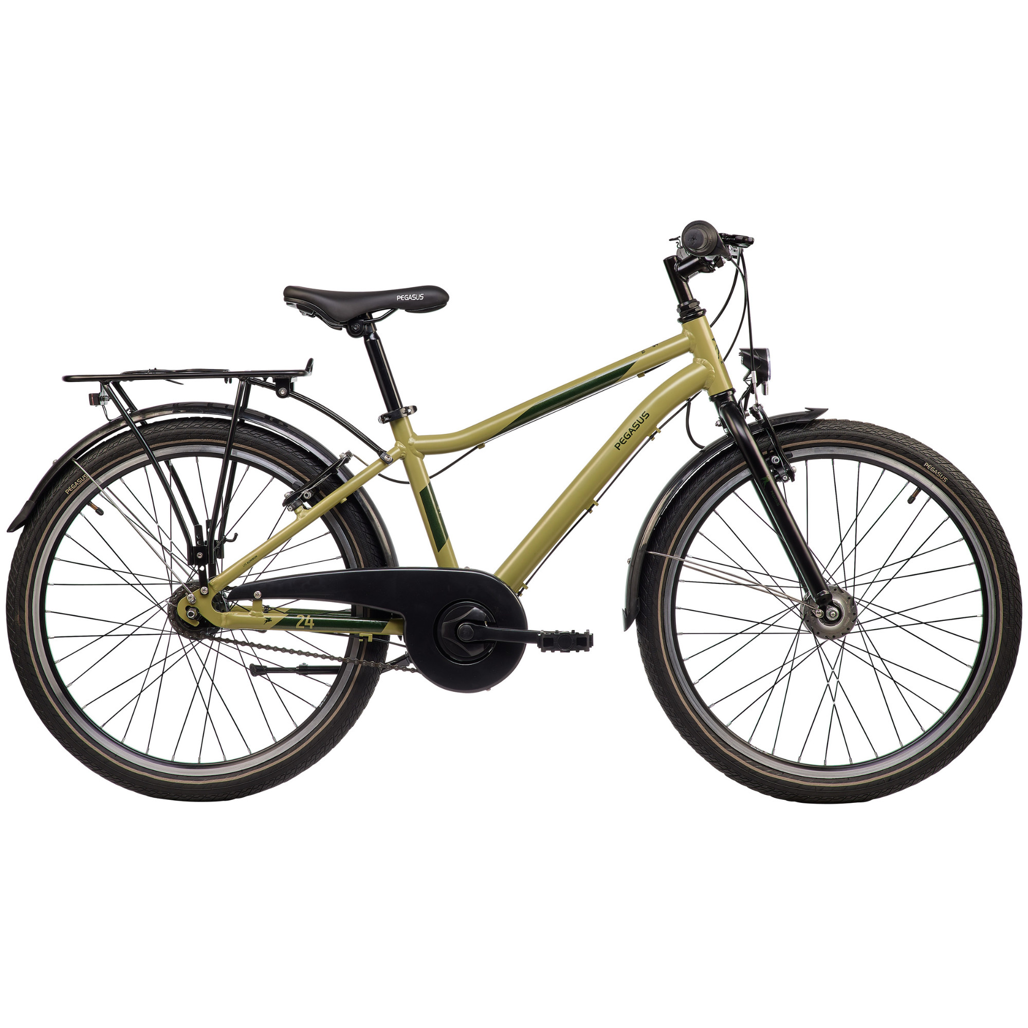 Pegasus Arcona 3 Alu Jugendfahrrad 24" grün