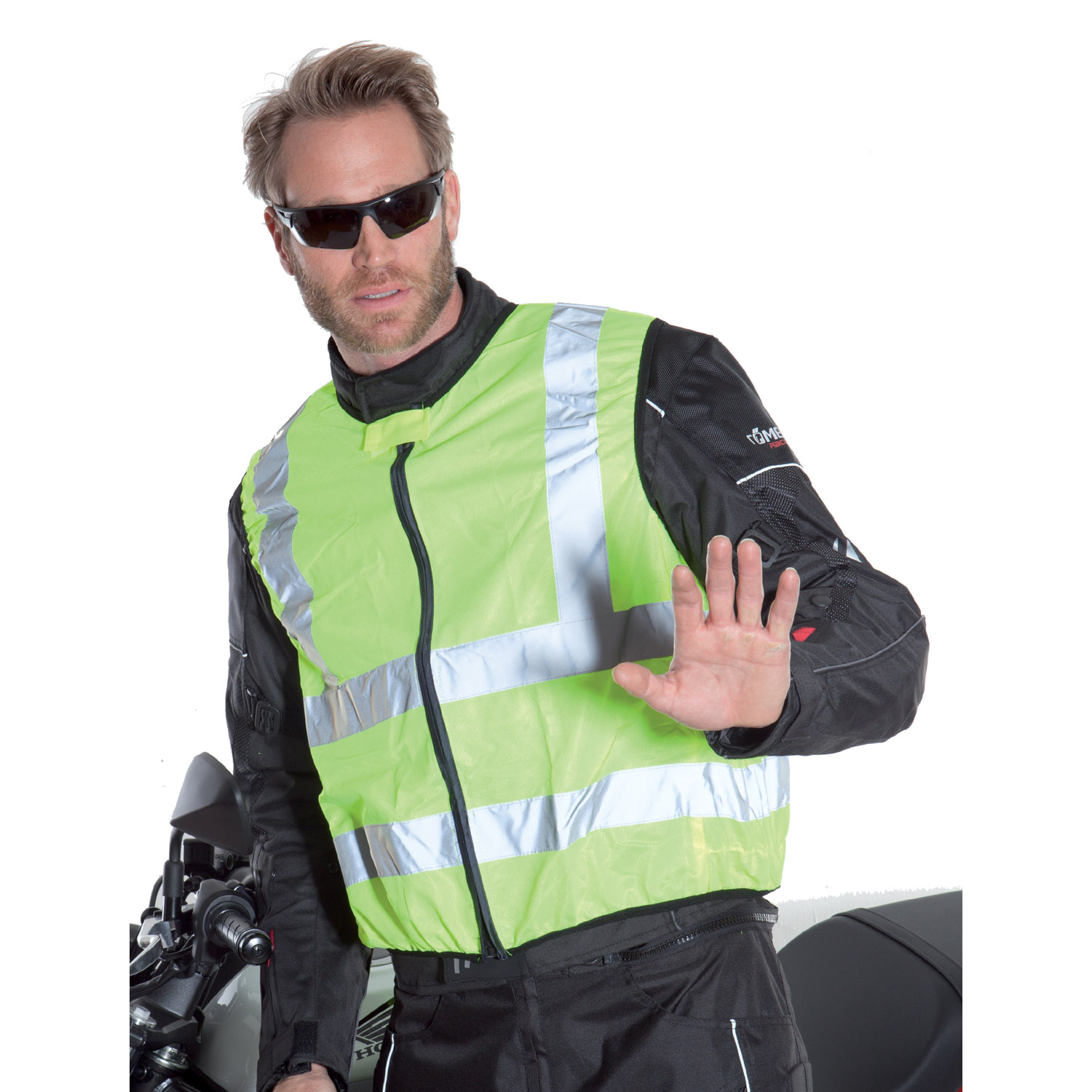 Global Motorrad-Warnweste