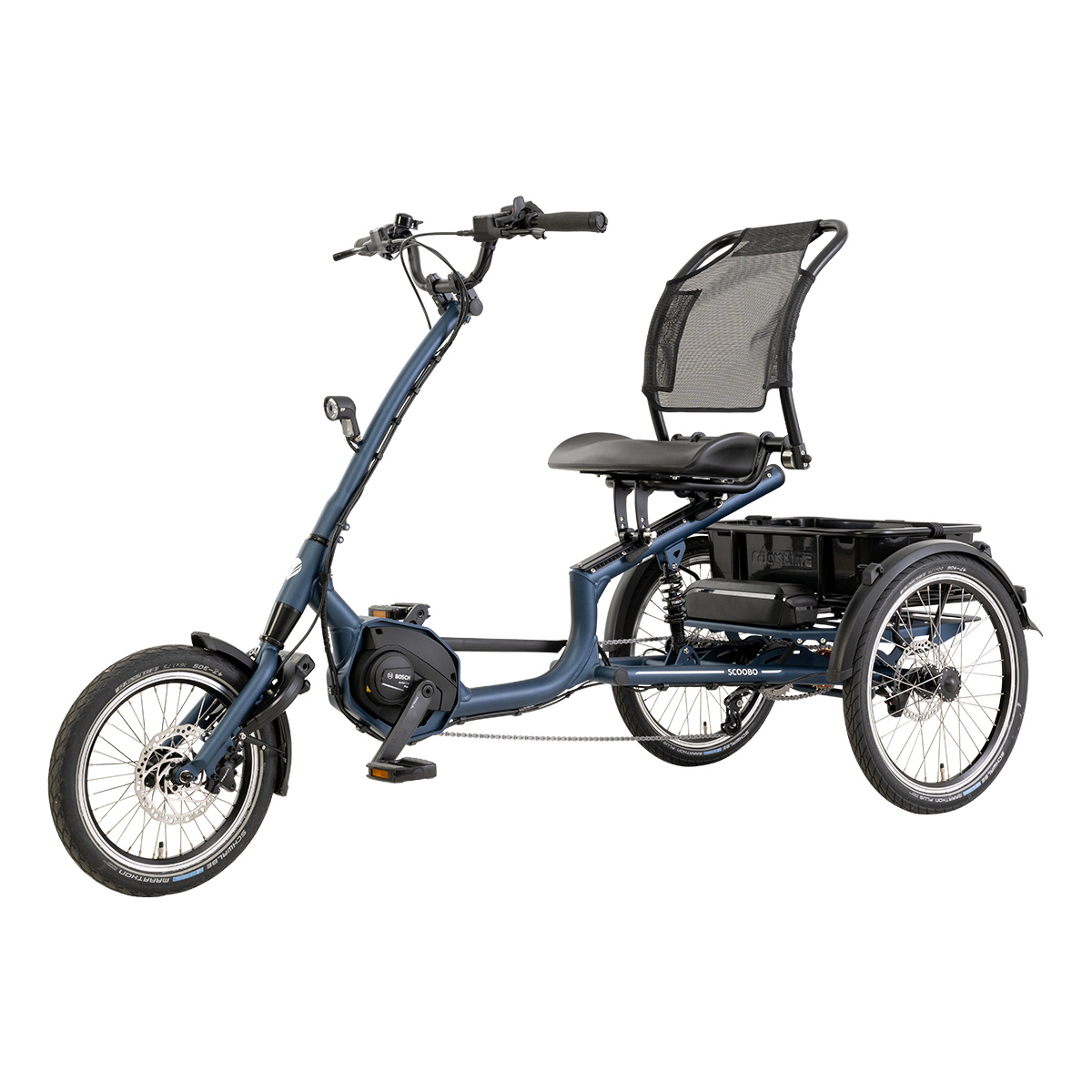 pfautec Scoobo Smart E-Bike Dreirad 16"-20" blau