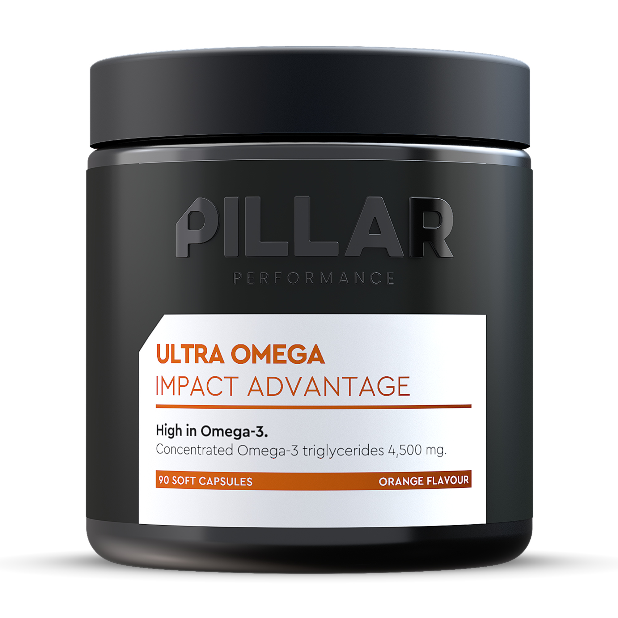 Pillar Performance Ultra Omega Impact Advantage Omega 3 (90 Kapseln, 171 g)