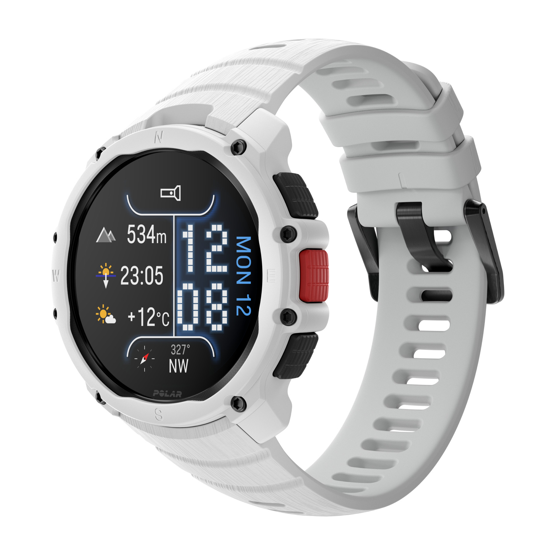 Polar Street X Sport Smartwatch weiß