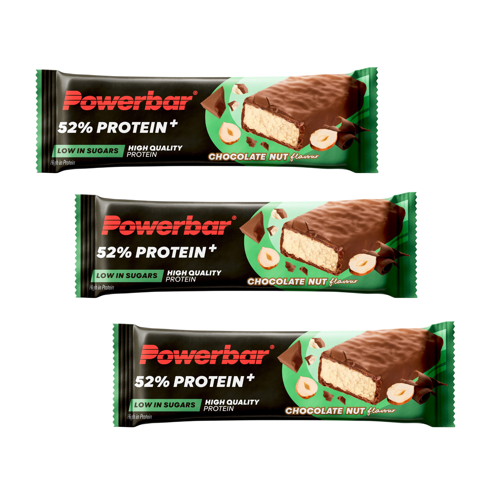 Powerbar 52% Protein Plus Eiweißriegel 3er-Set (3 x 50 g)