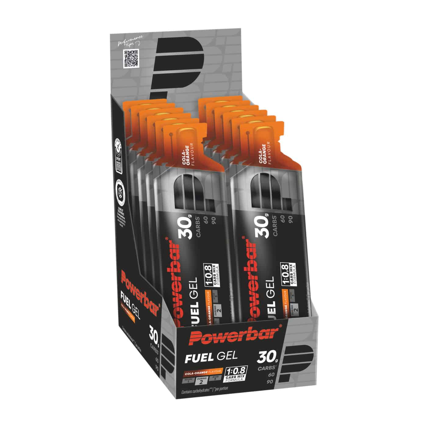 Powerbar Black Line Fuel Gel 30 Energy-Gel Box 12x50 ml MHD-Aktion