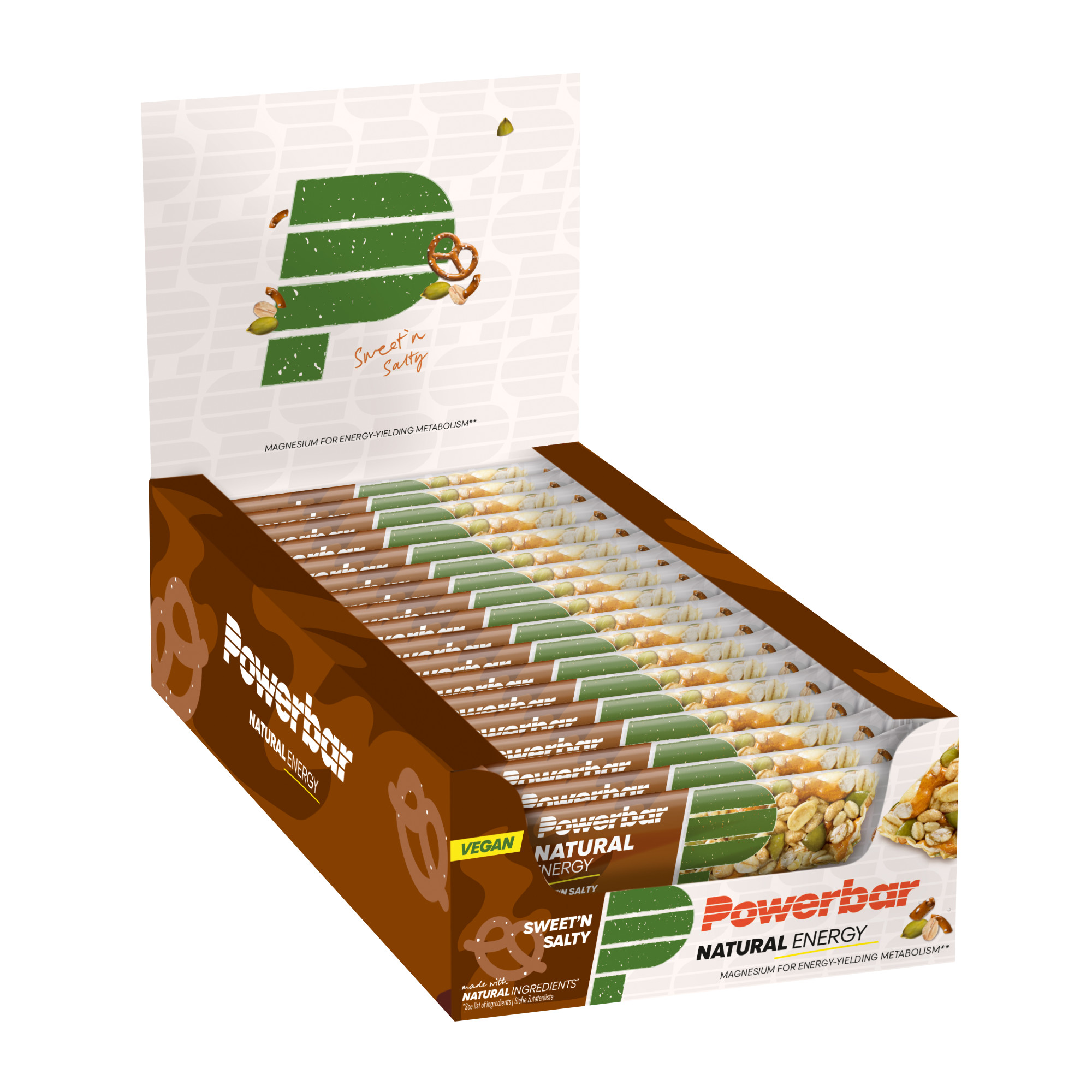 Powerbar Natural Energy Cereal Energieriegel Box (18 x 40 g)
