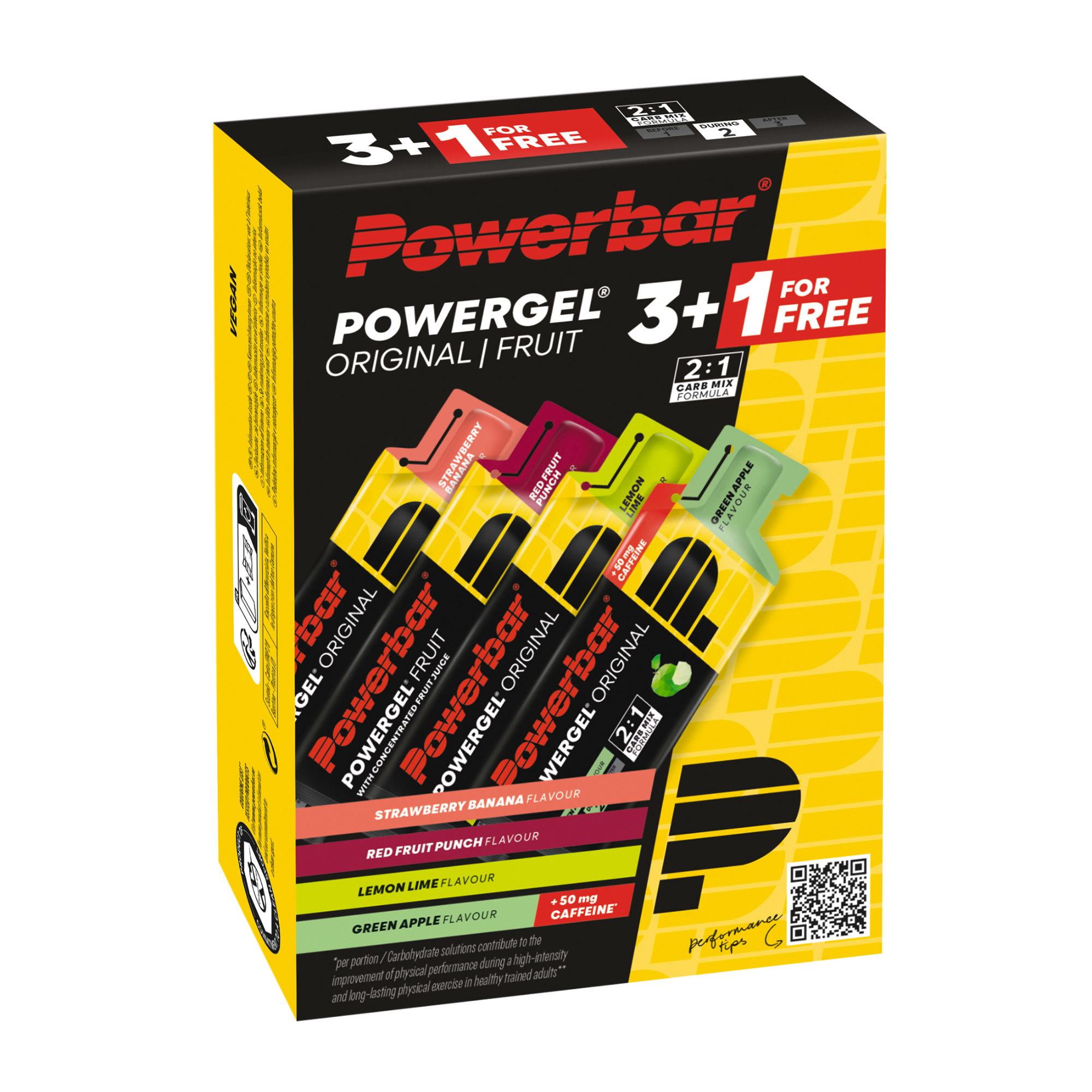Powerbar PowerGel Multiflavor Set (4 x 41 g)