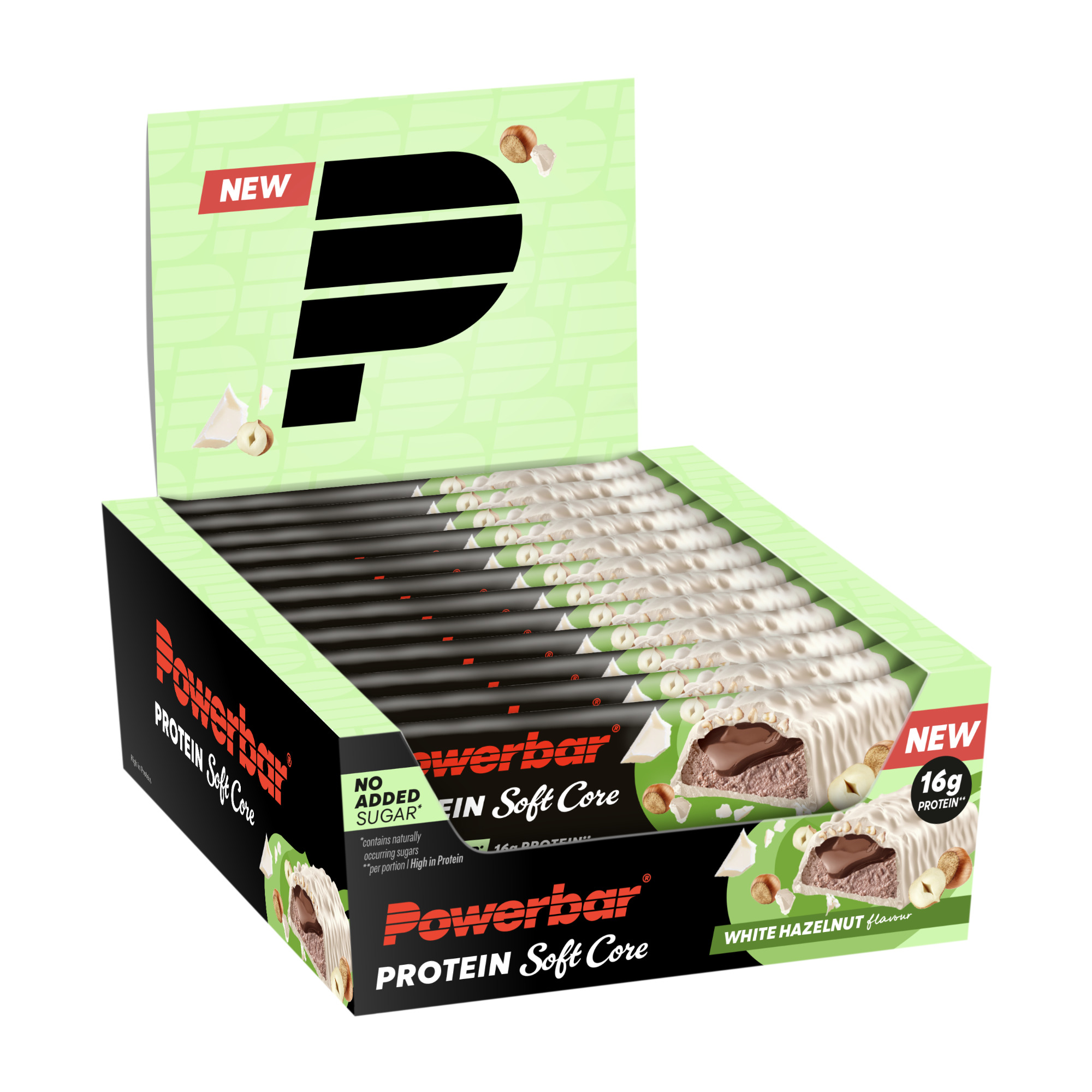Powerbar Protein Soft Core Protein Riegel Box 12 x 48 g