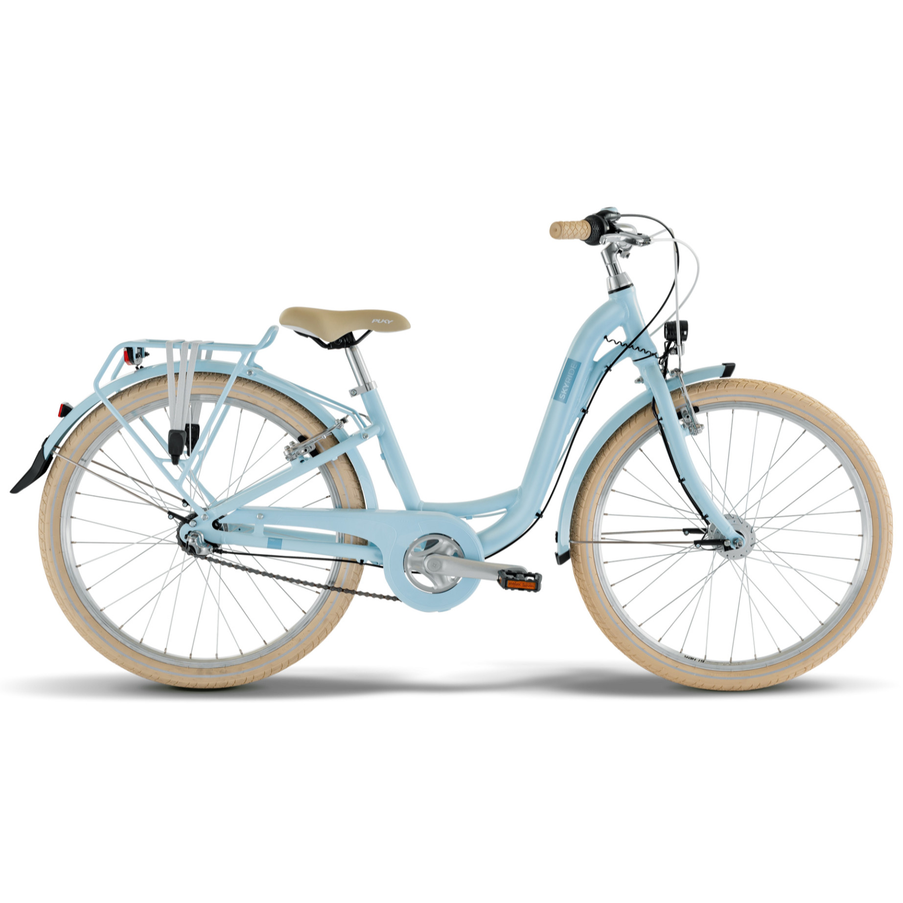 Puky Skyride 24-3 Classic Jugendfahrrad Tiefeinsteiger 24" blau