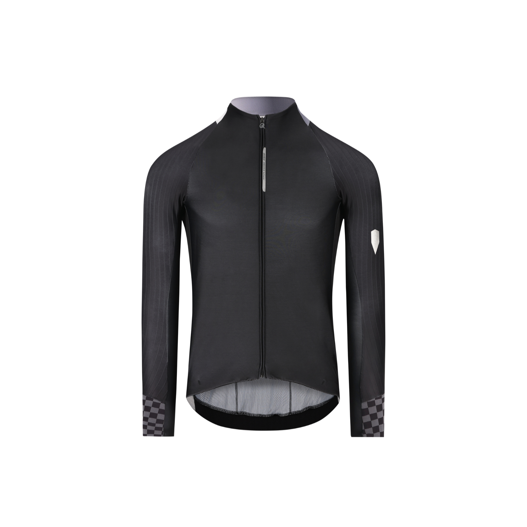 Q36.5 Gregarius Hybrid Collar Fade LS Radtrikot langarm Herren