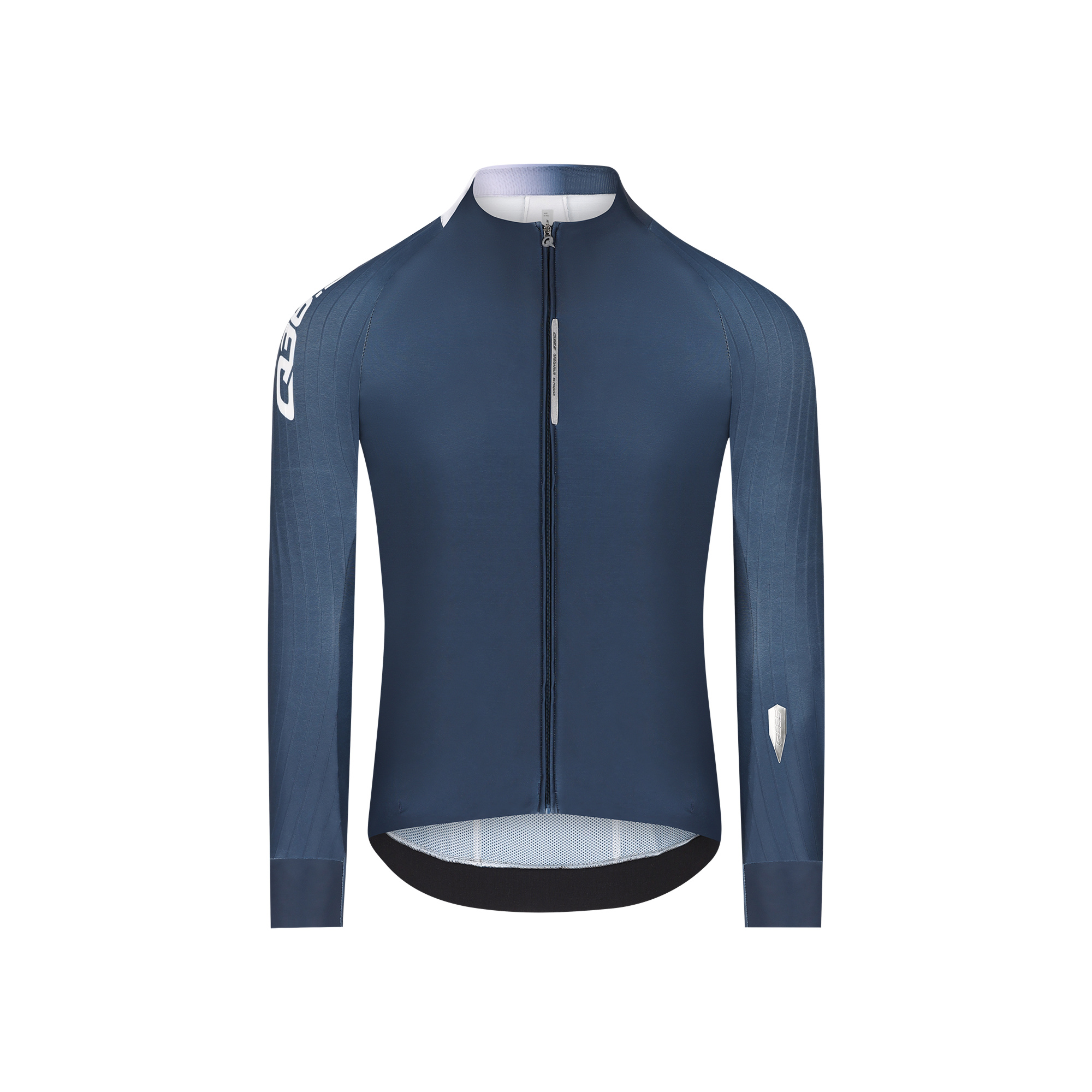 Q36.5 Gregarius Hybrid Collar Fade Radtrikot Herren Langarm