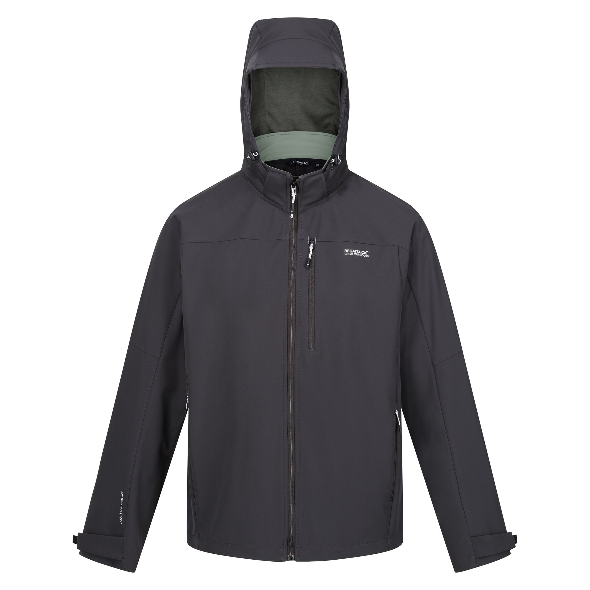 Softshelljacke Herren Grau
