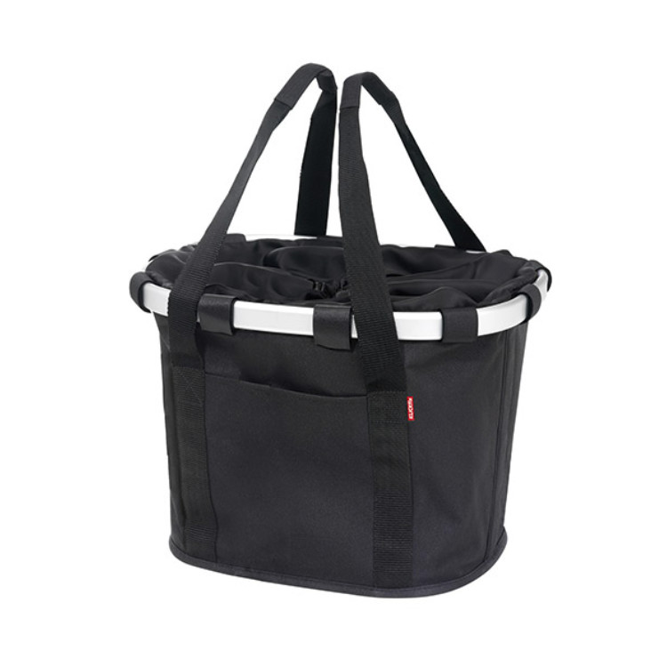 reisenthel Bikebasket Fahrradkorb vorne für KLICKfix Lenkeradapter (schwarz)