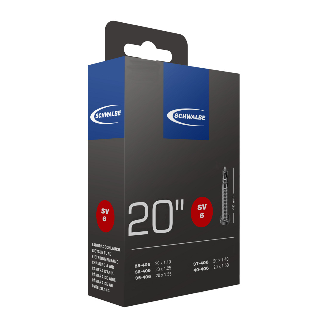 Schwalbe SV 6 20" Fahrradschlauch