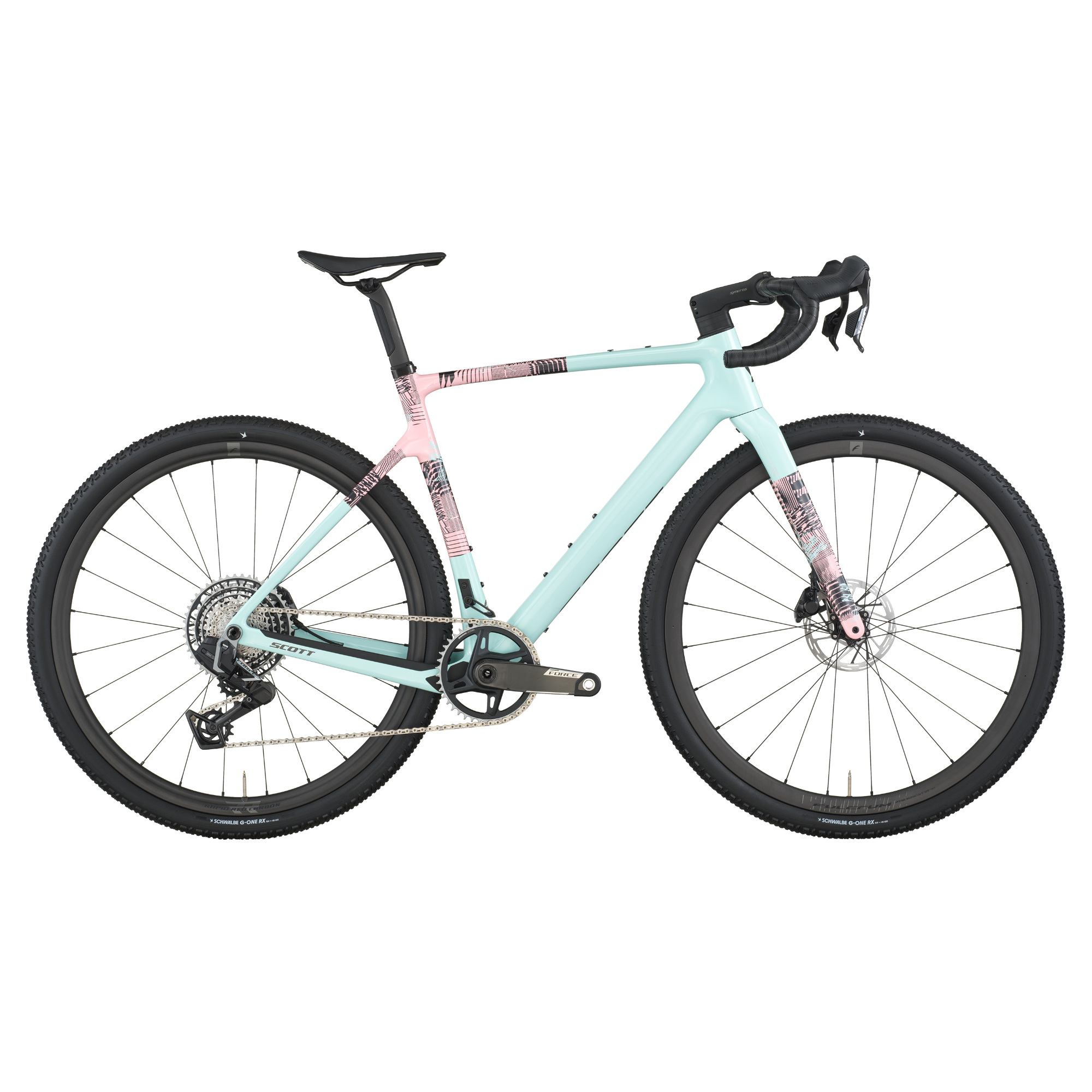 Scott Addict Gravel 10 Gravel Bike 28" türkis