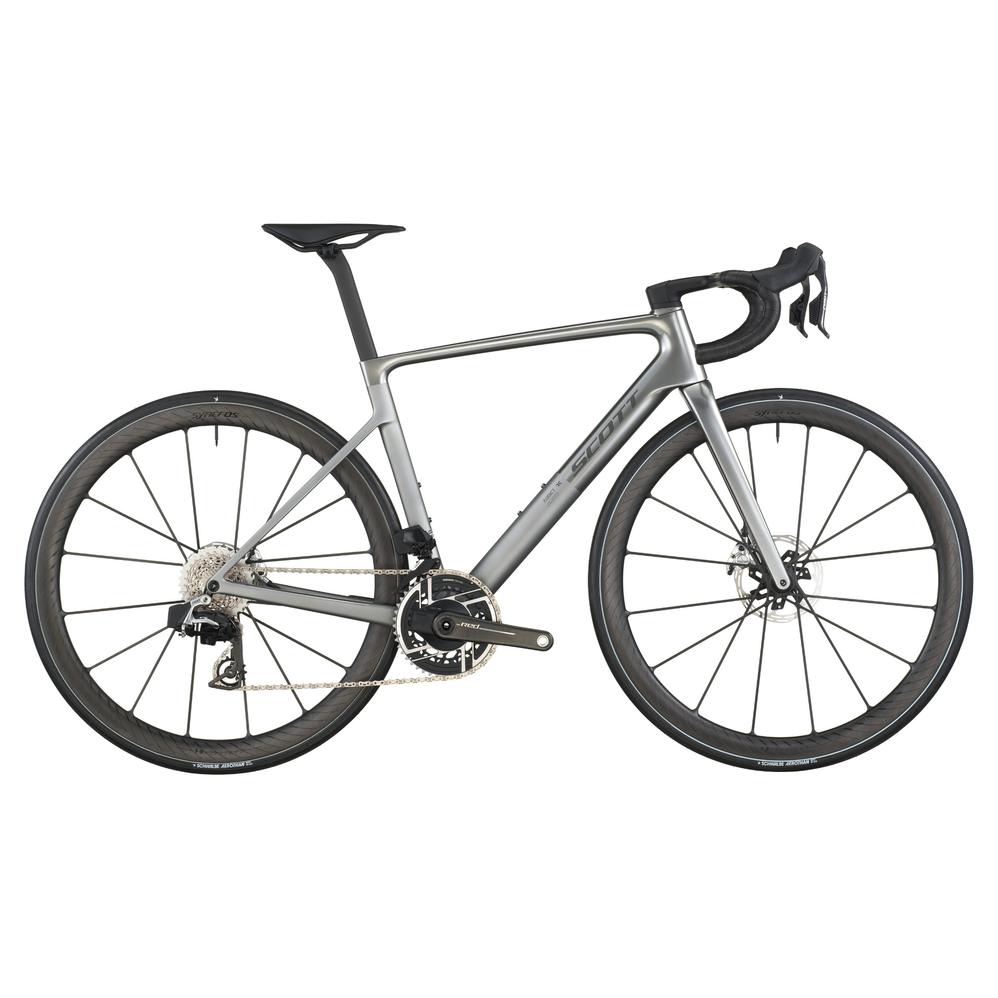 Scott Addict RC Ultimate Rennrad Herren 28" silber