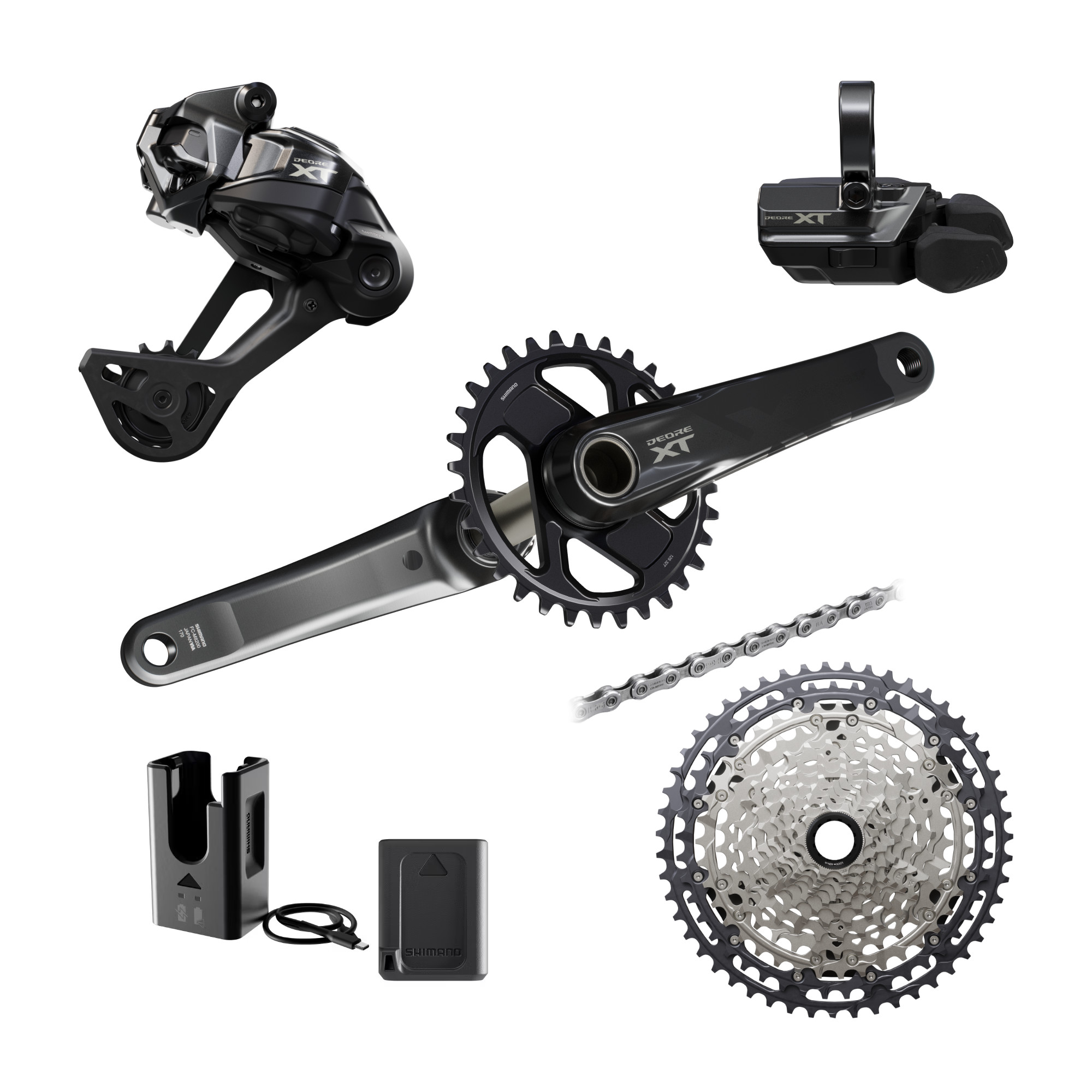 Shimano Deore XT M8200 Di2 1 x 12-fach Schaltgruppe