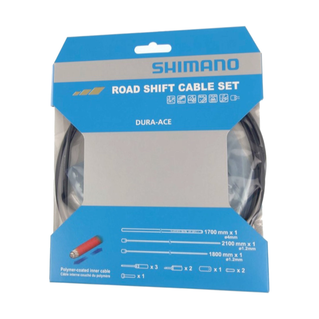 Shimano Dura-Ace Schaltzug-Set polymerbeschichtet