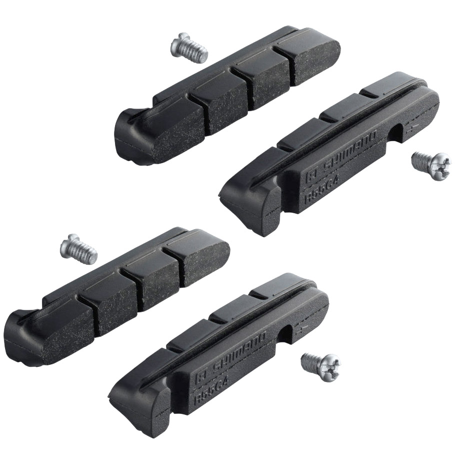 Shimano R55C4 Felgen-Bremsbeläge für Alu-Felgen (2 Paar)
