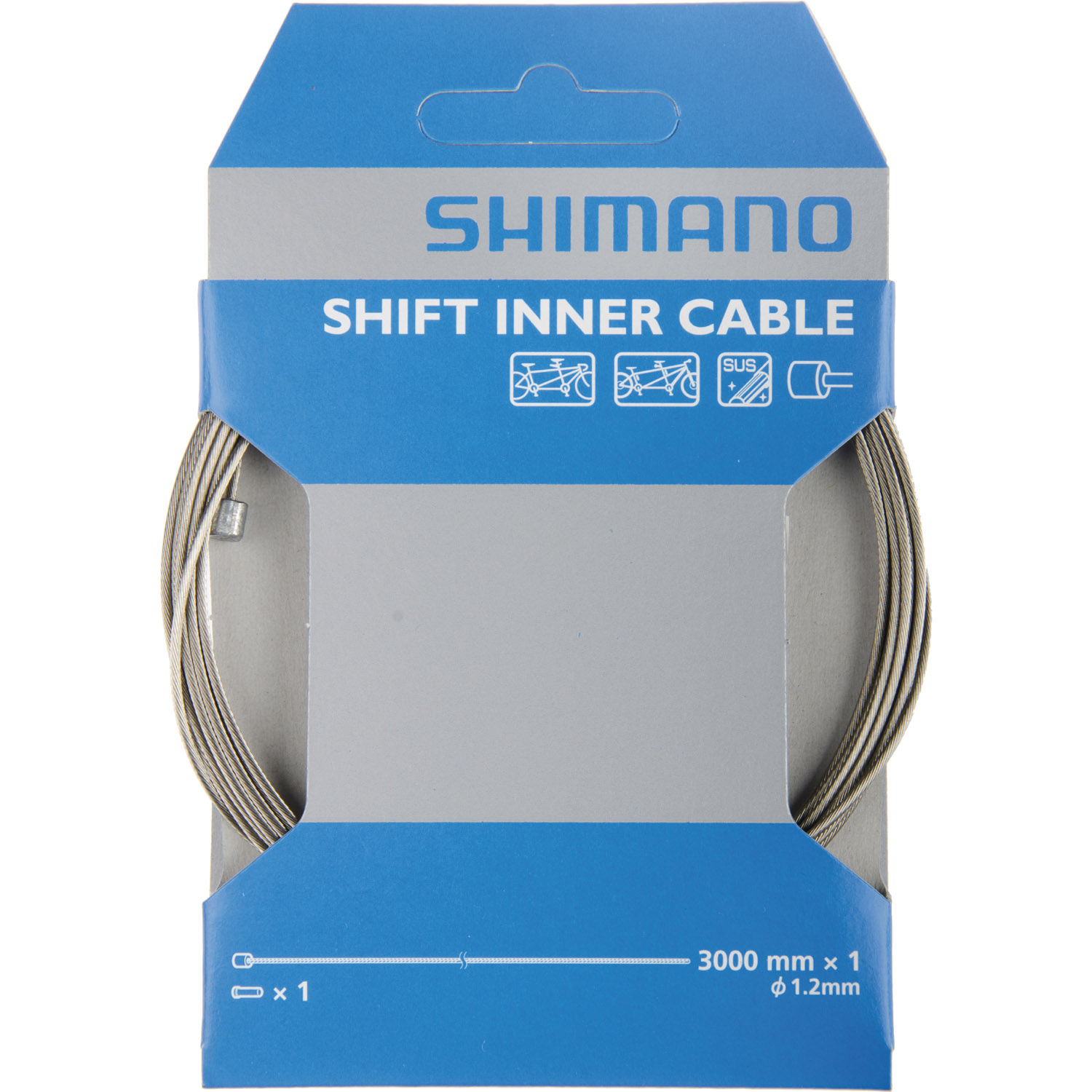 Shimano Schaltzug Tandem Edelstahl (3000 mm)