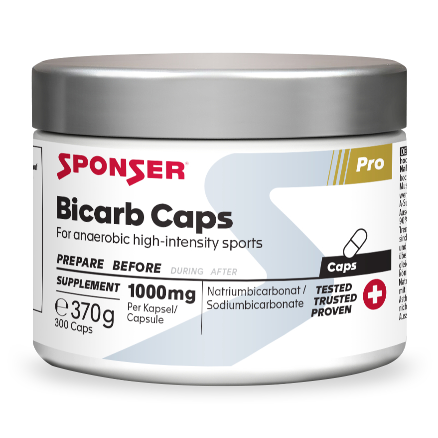 Sponser Bicarb Caps Natriumbicarbonat (370 g)
