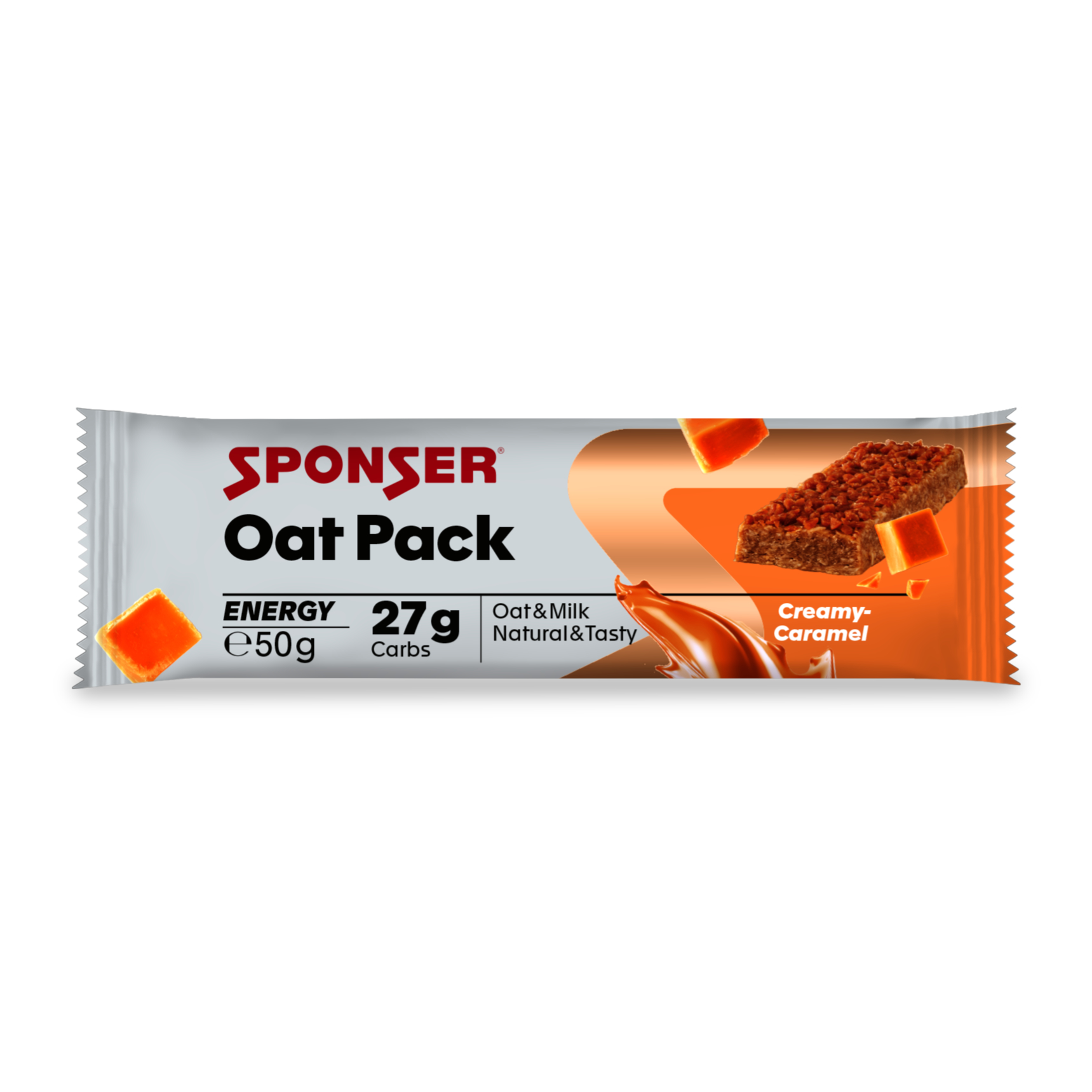 Sponser Oat Pack Creamy Caramel Energy-Riegel (50 g)
