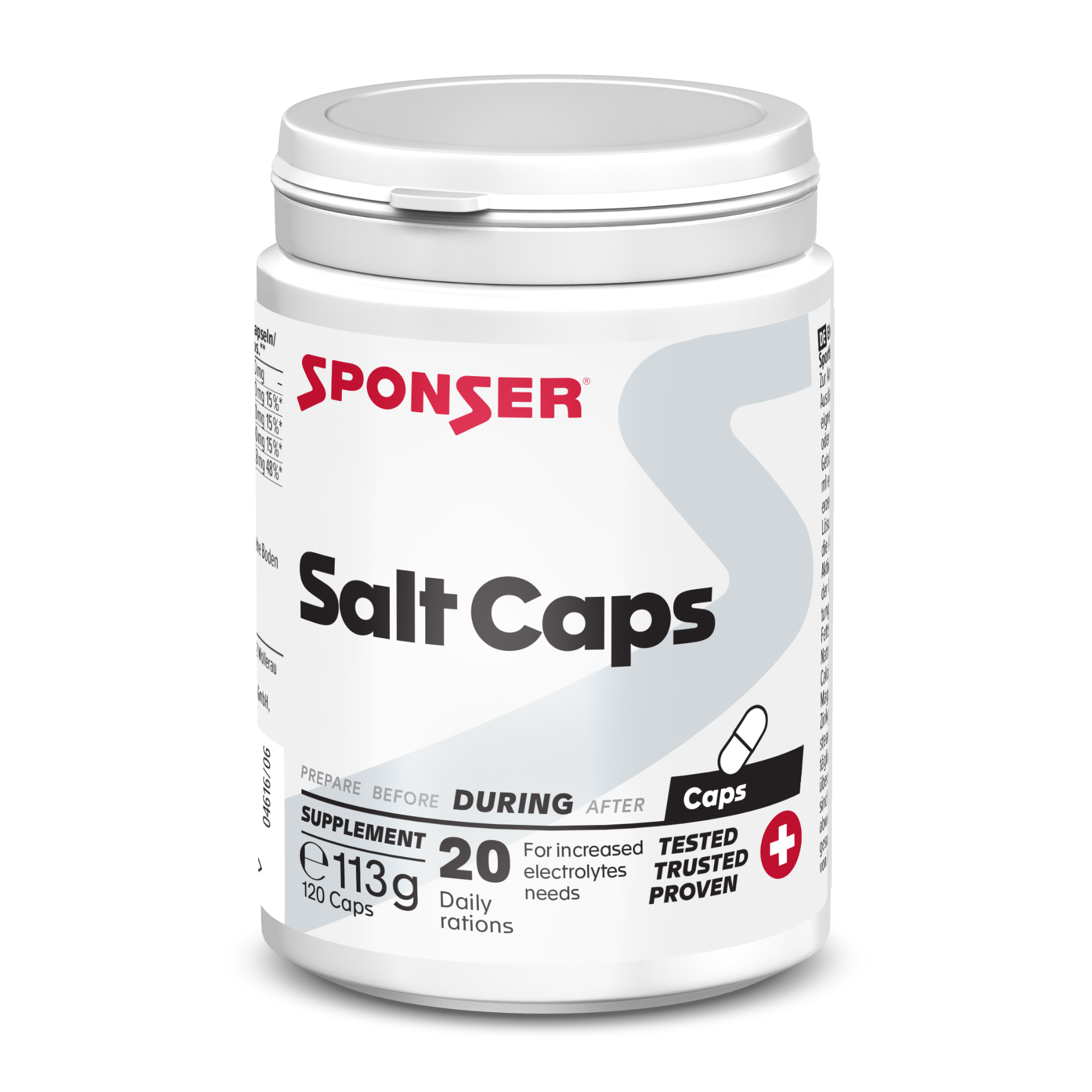 Sponser Salt Caps Elektrolytkapseln (120 x 940 mg)
