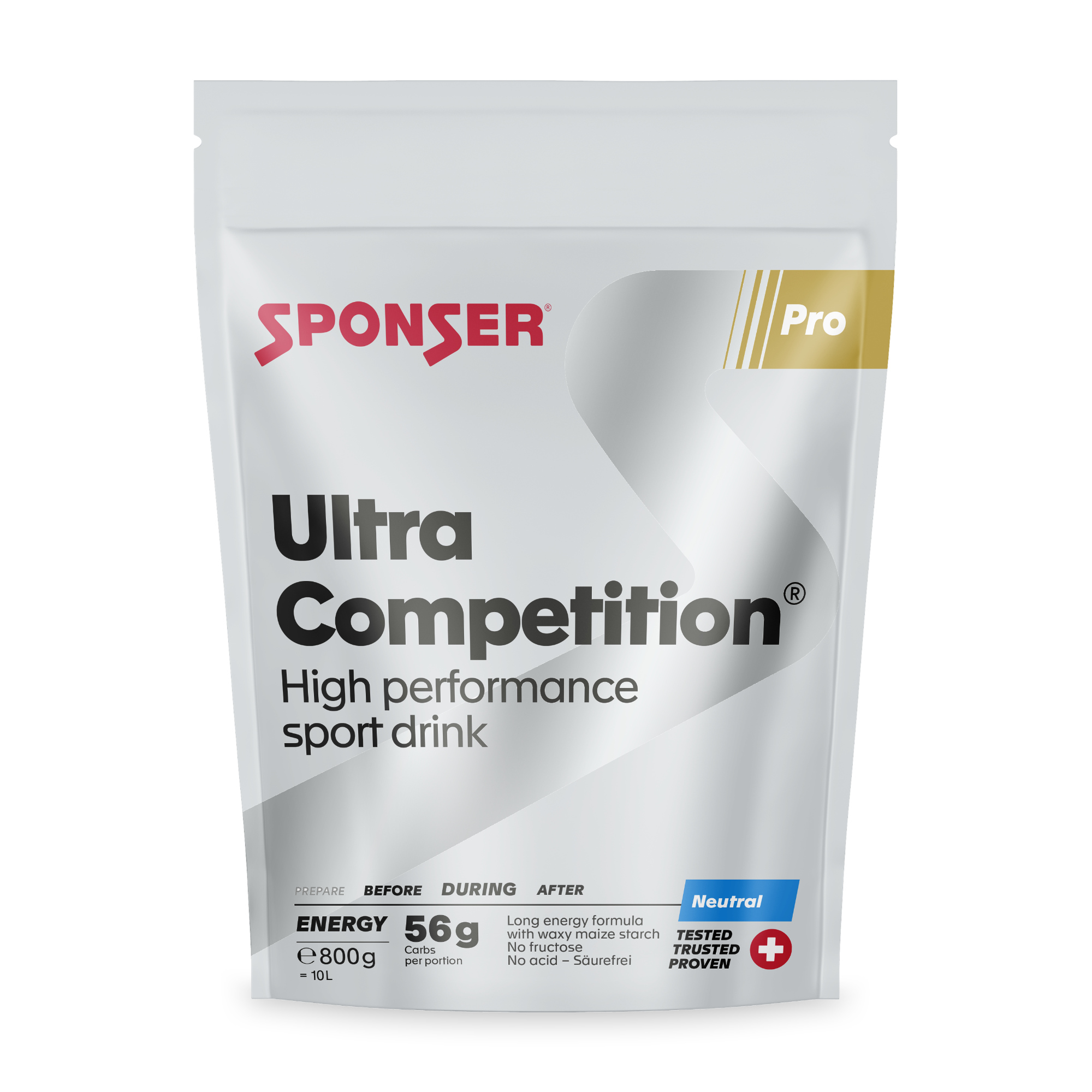 Sponser Ultra Competition Sport-Getränkepulver 800 g