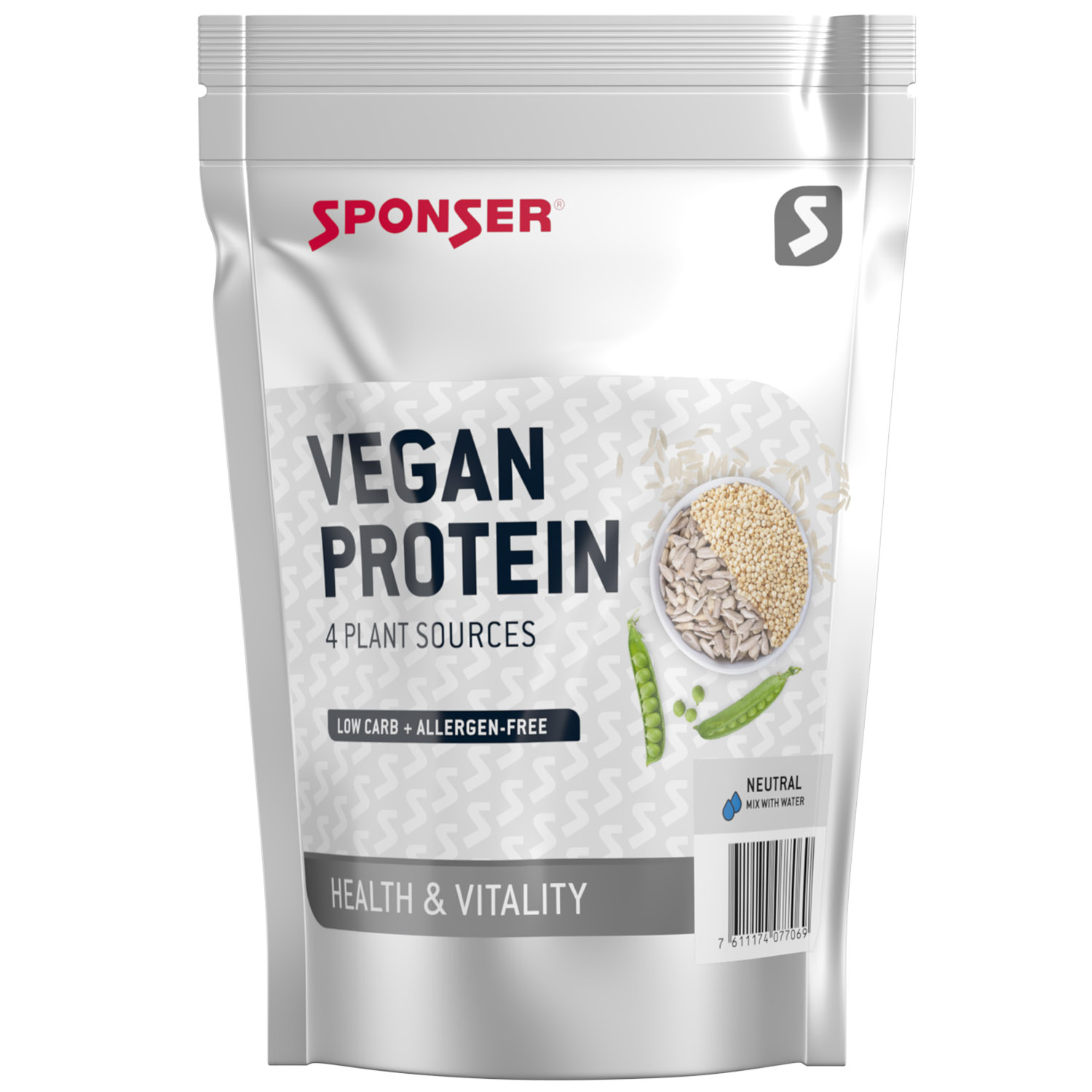 Sponser Vegan Protein Eiweißpulver (480 g)