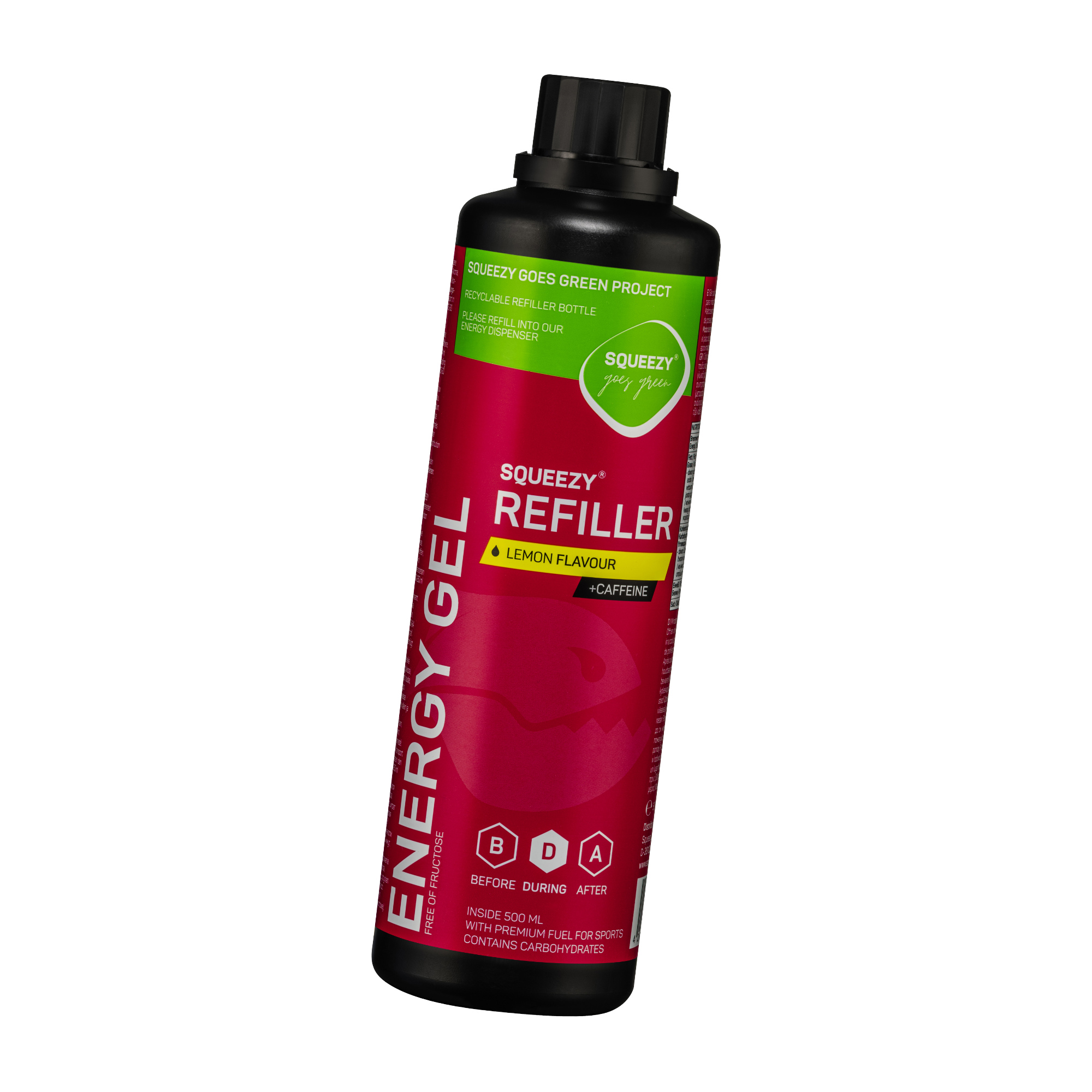 Squeezy Energy Gel vegan Refiller (500 ml)