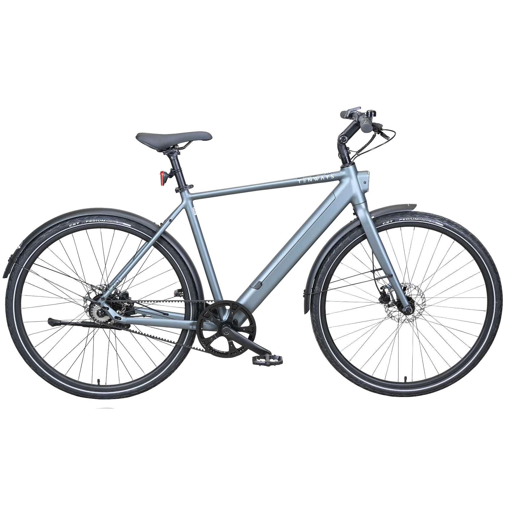 Tenways CGO 600 Pro E-Bike Urban Bike Herren 28" grau
