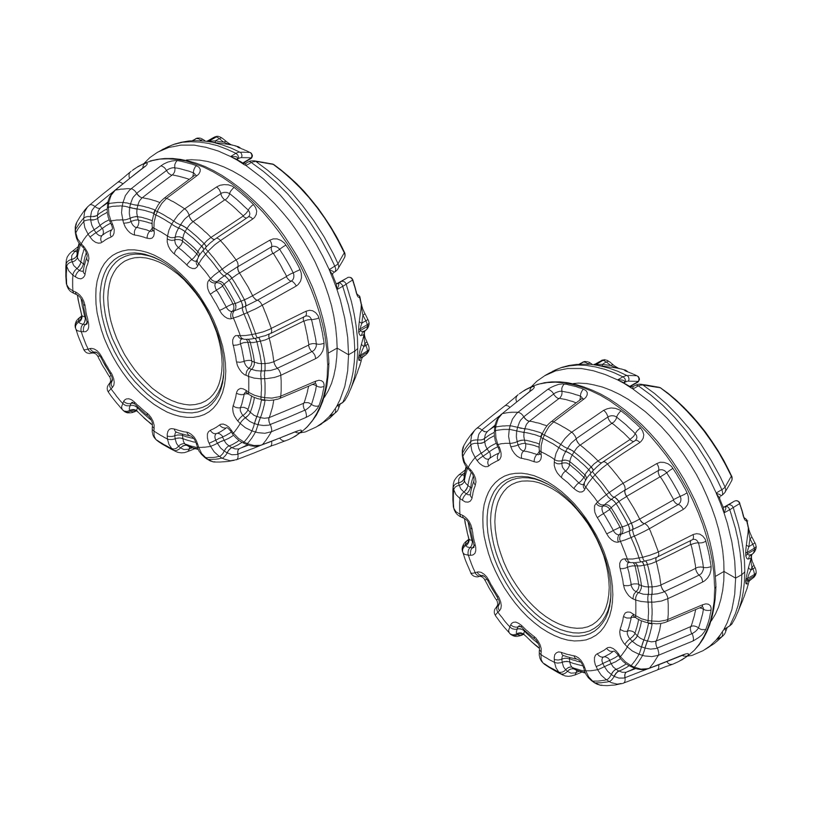 Thule Einstellknopf Griff