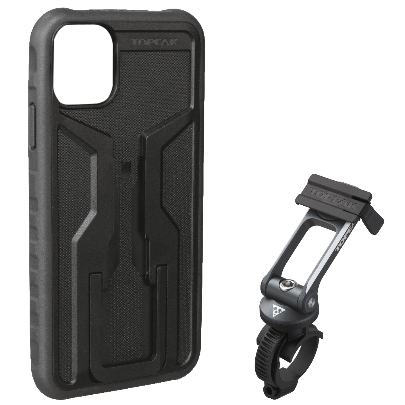 Topeak RideCase für iPhone 11 Pro Max Fahrrad-Smartphone-Gehäuse mit Halterung